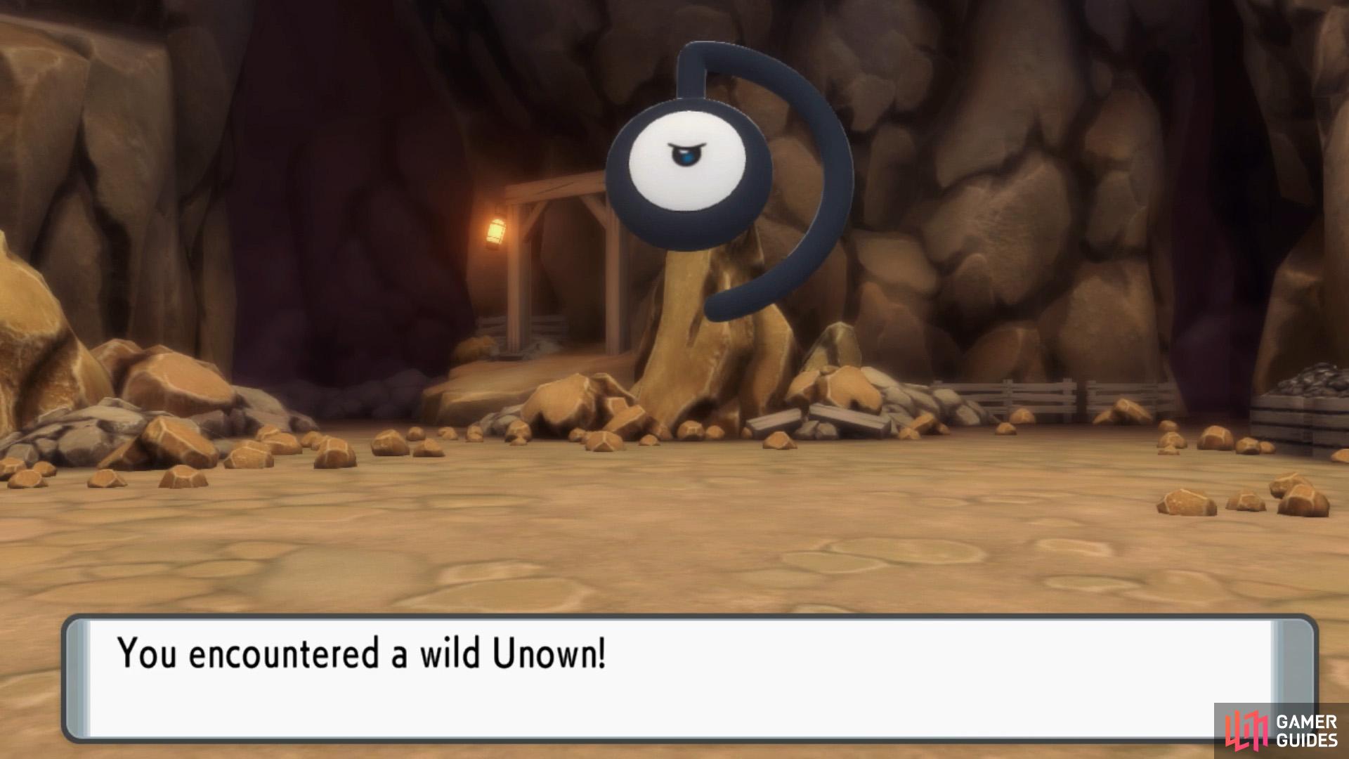 Shiny Unown (D) 