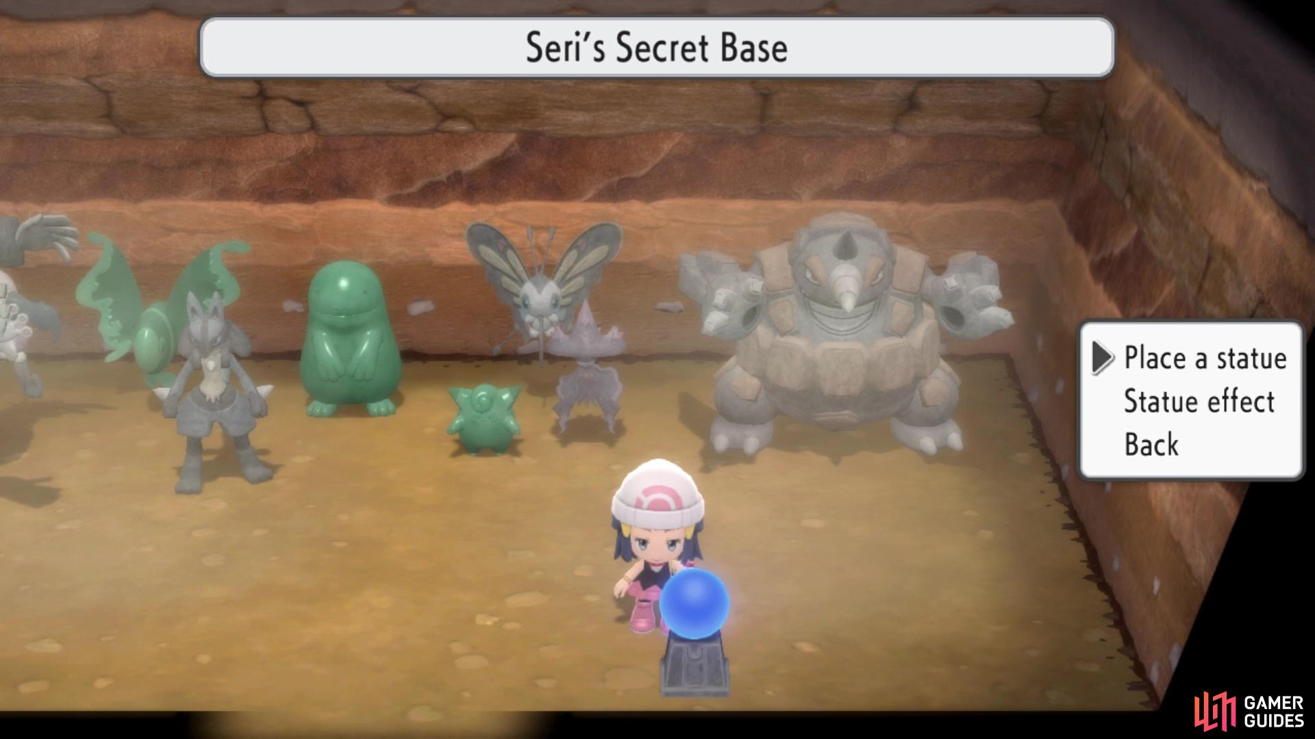 What Can You Do With Statues in 'Pokémon Brilliant Diamond'?