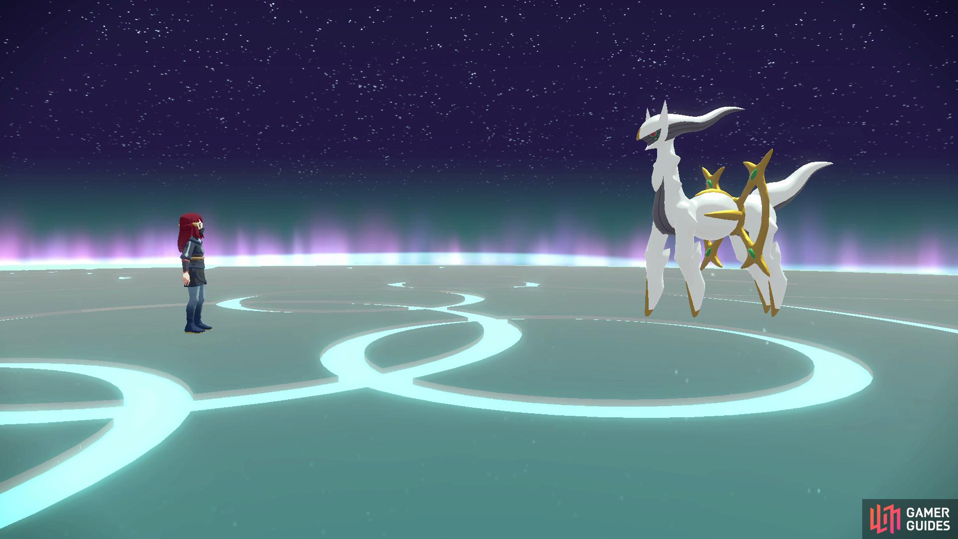 Arceus is the final battle in Pokémon Legends once you've filled your Pokédex.