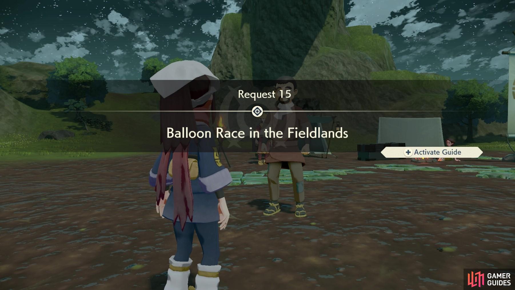 Request 15: Balloon Race in the Fieldlands.