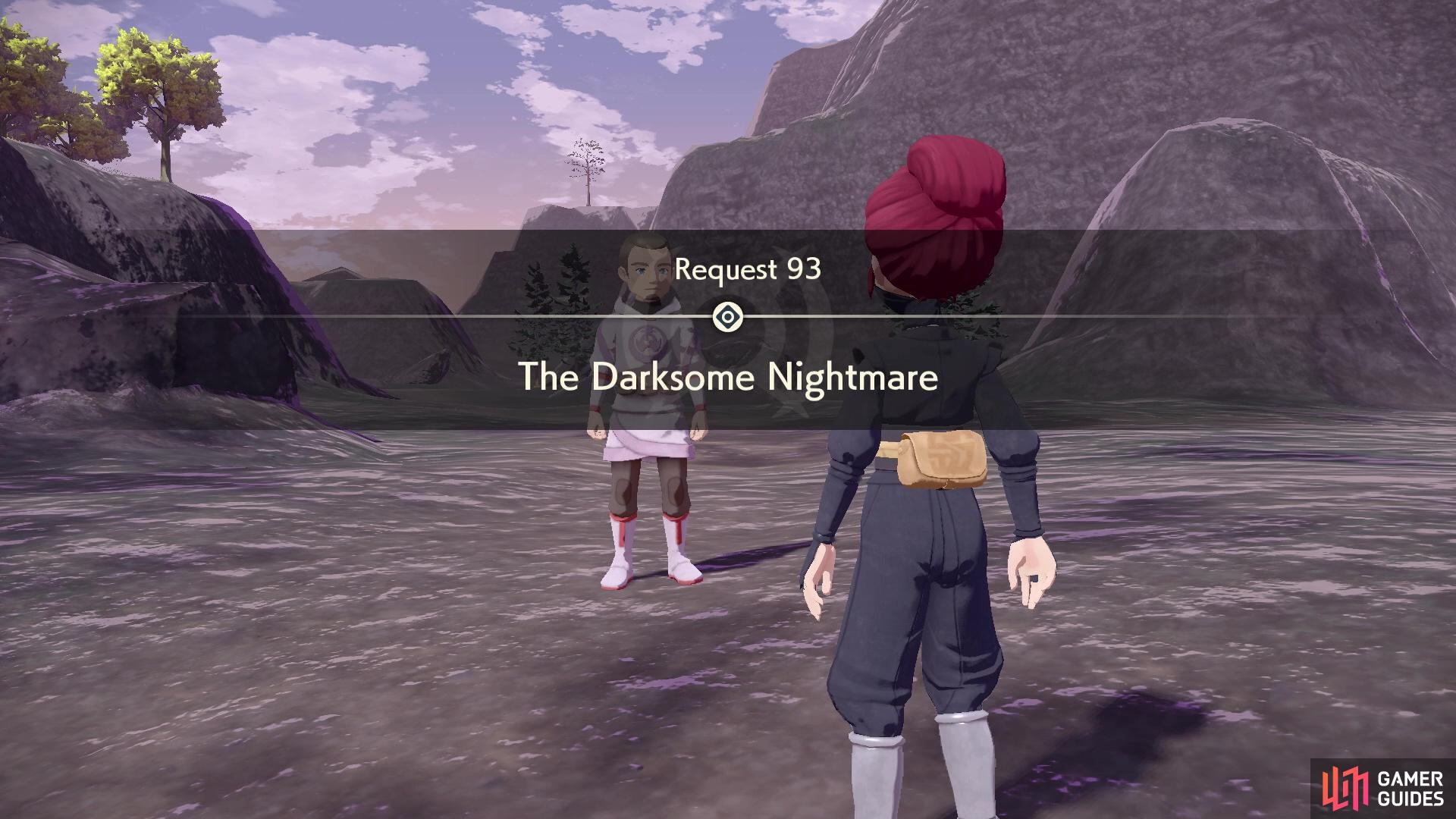 Request 93: The Darksome Nightmare.
