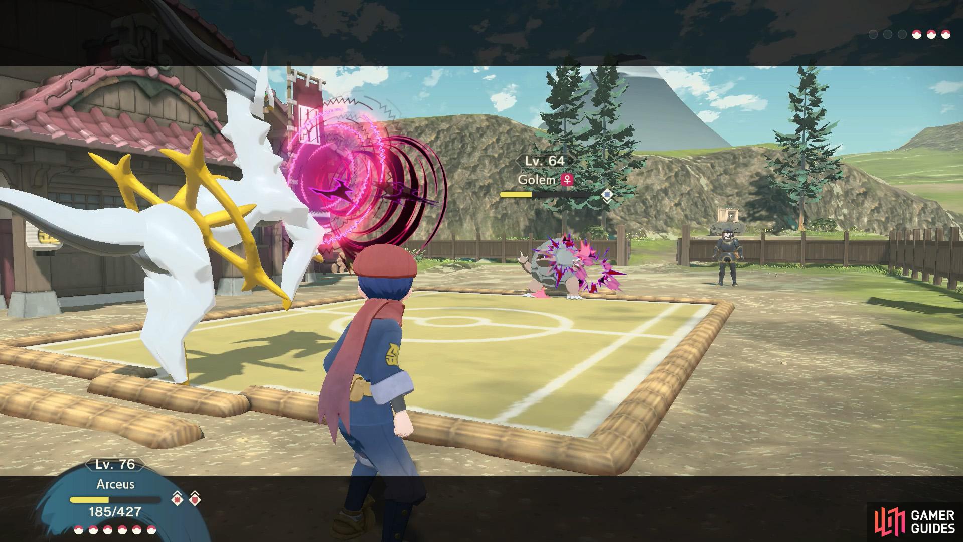 New gameplay & battle mechanics in Pokémon Legends: Arceus