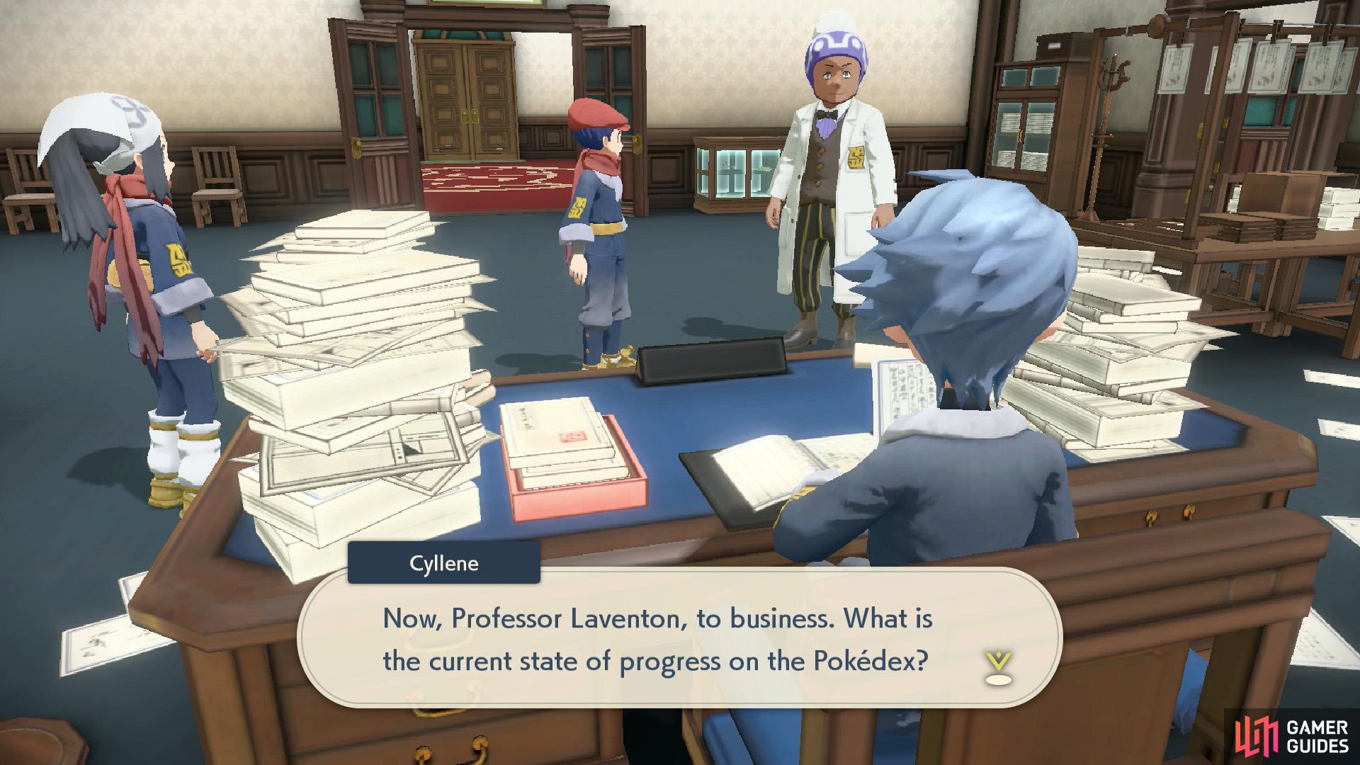 In case you forgot, filling in the Pokédex is a key responsibility for the Survey Corps.