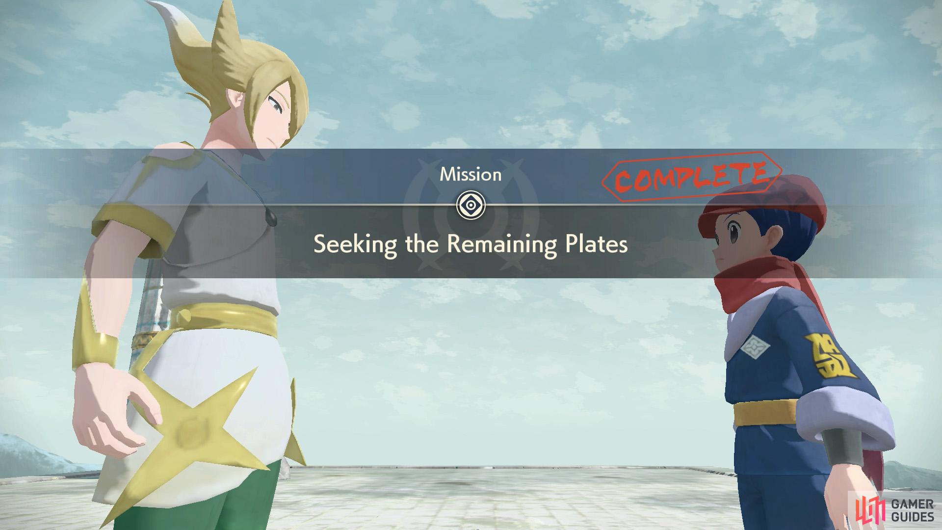 That's the final plate (to your knowledge), so this mission can be considered over.