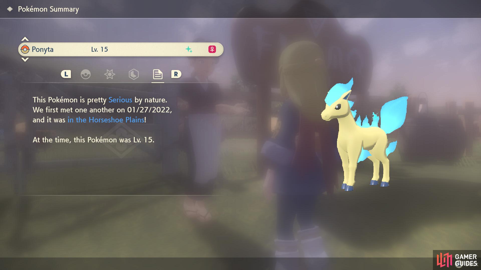 Also, he's not cruel enough to take your shiny Ponyta.