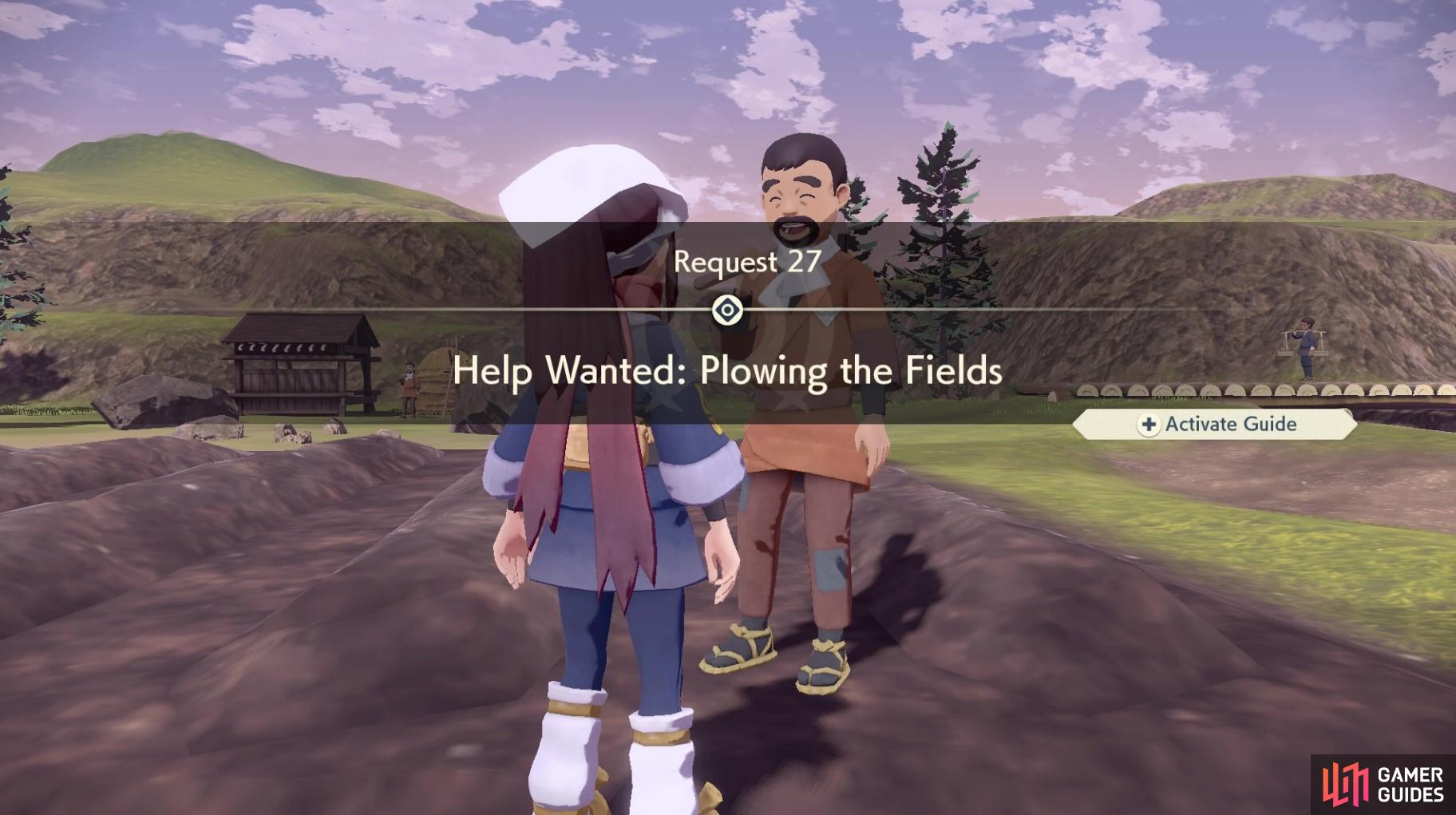 Request 27: Help Wanted: Plowing the Fields
