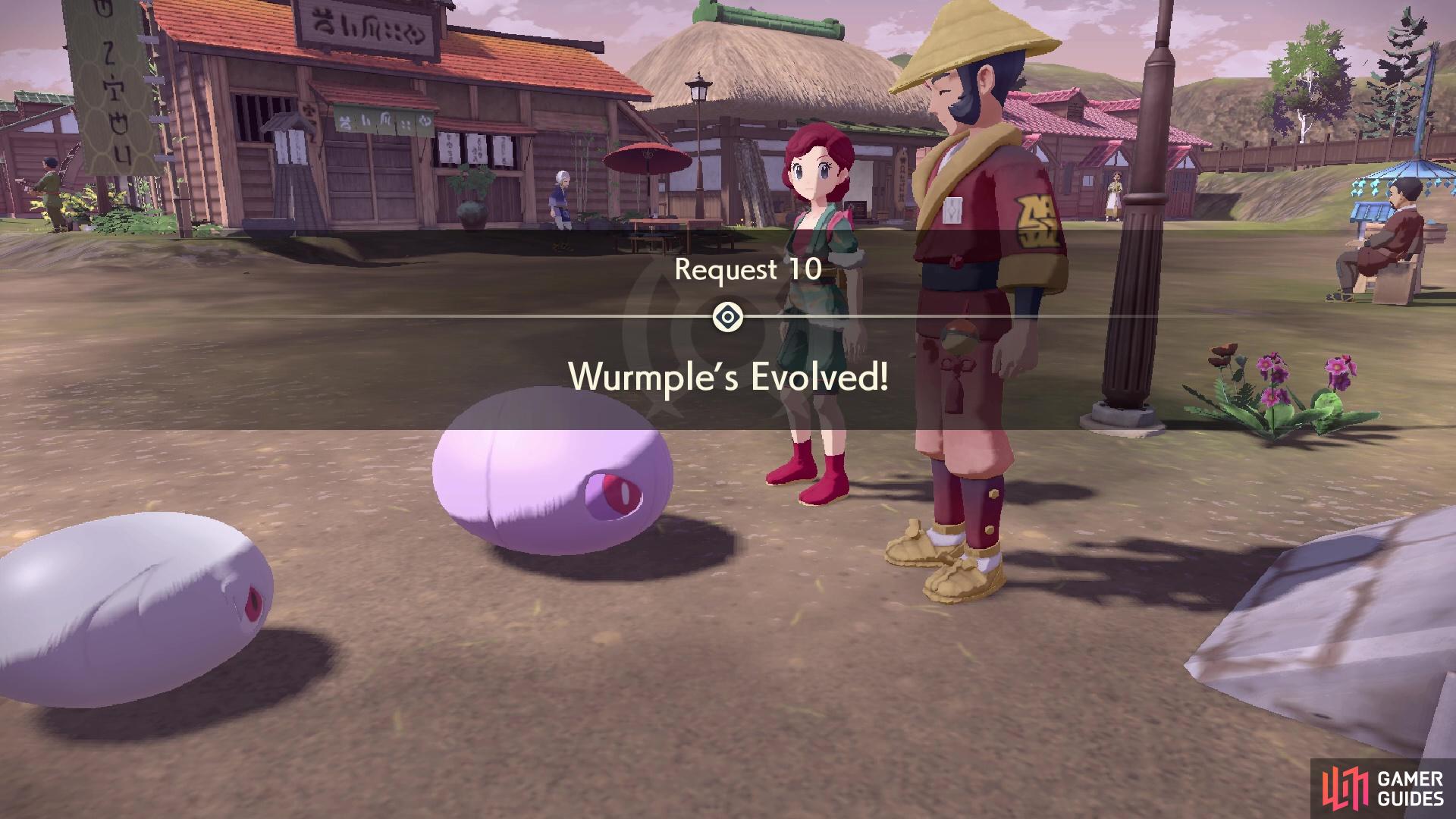 Request 10: Wurmple's Evolved!