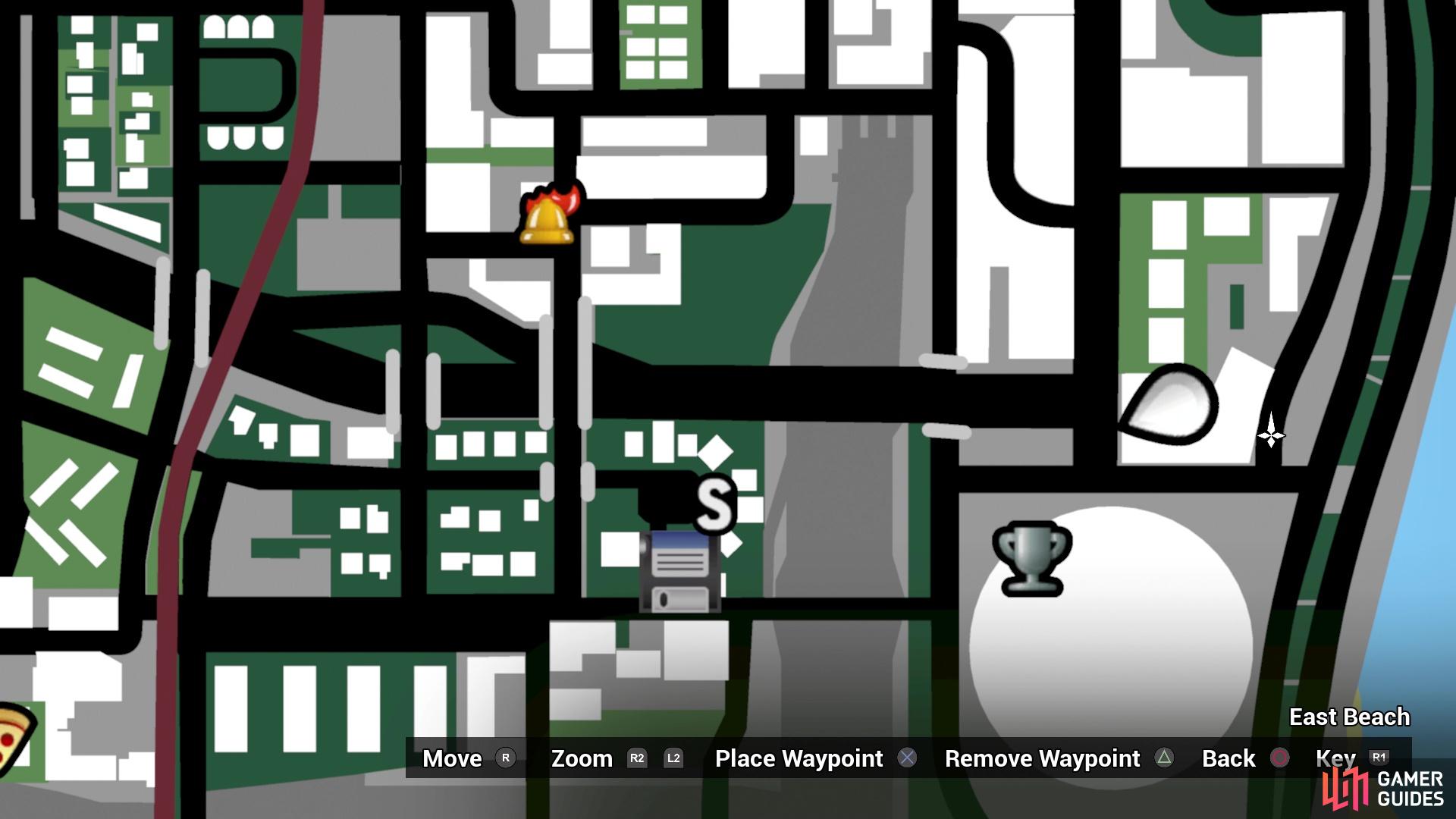 Tag #13 on the map