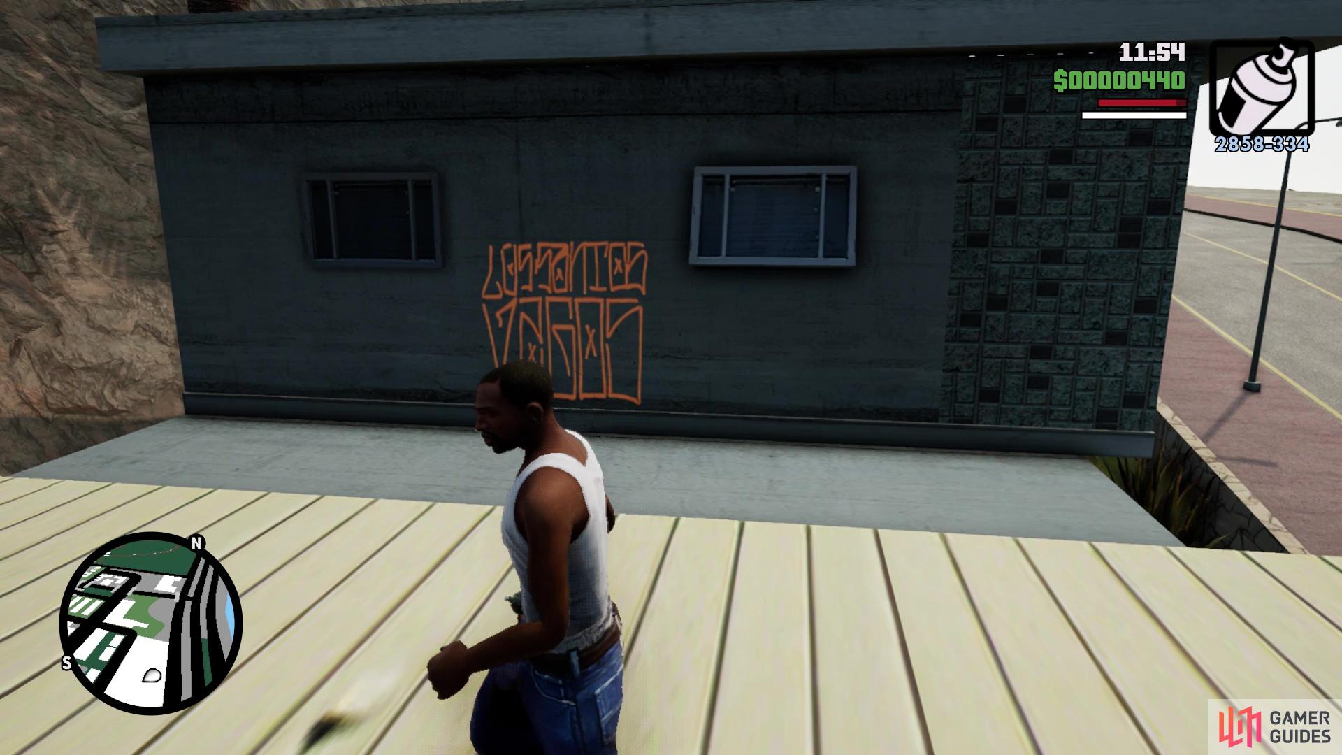To the south of there will be Tag #16 in the game