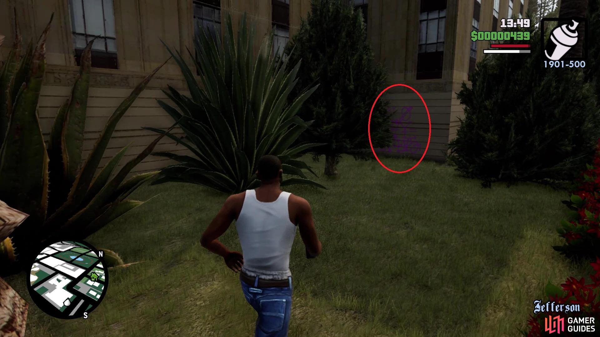 Tag #39 in the game