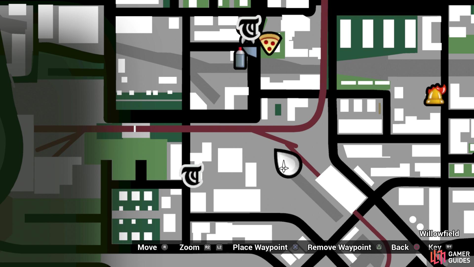 Tag #66 on the map