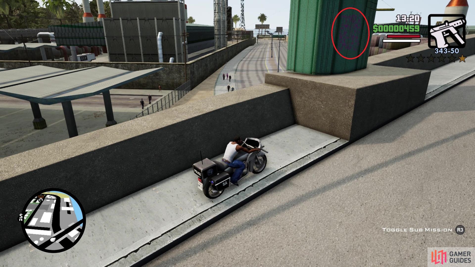 Tag #69 in the game