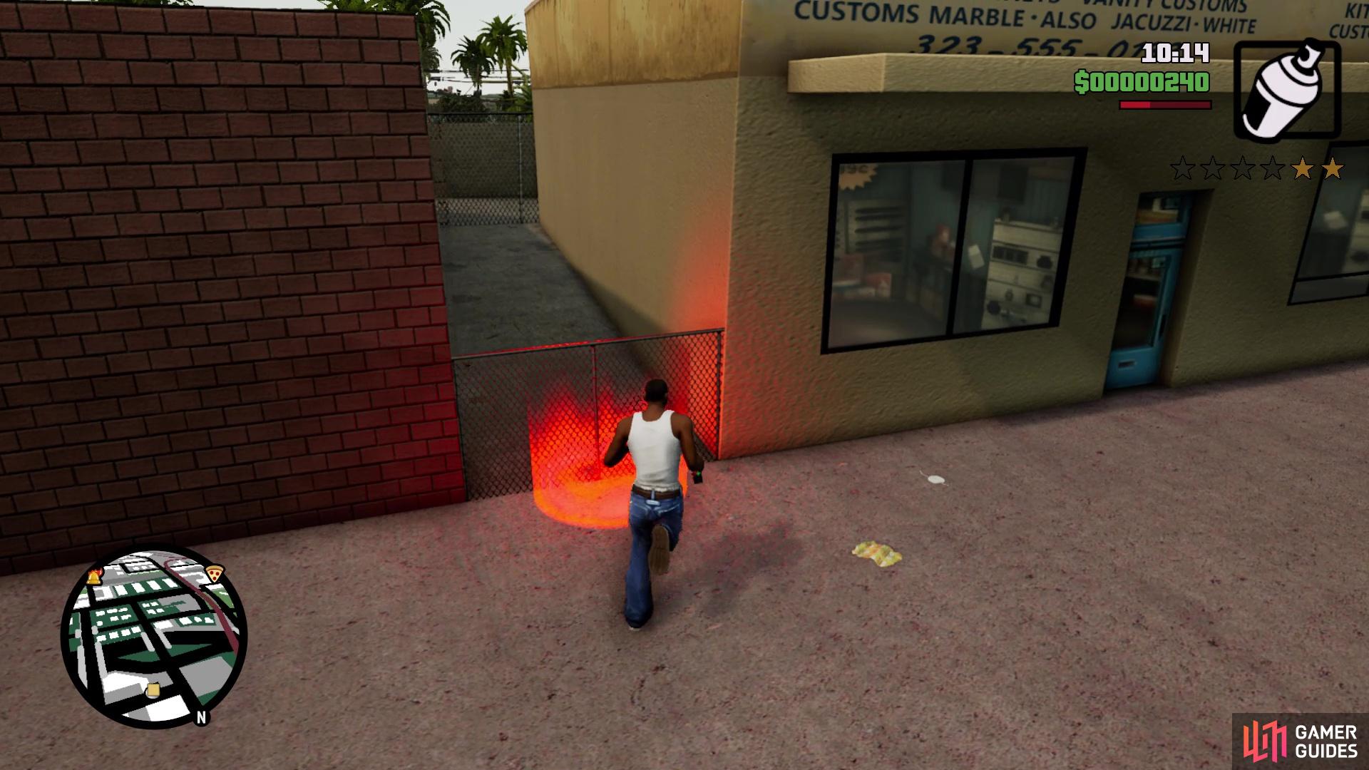 GTA San Andreas Definitive Edition #03 Tagging Up Turf