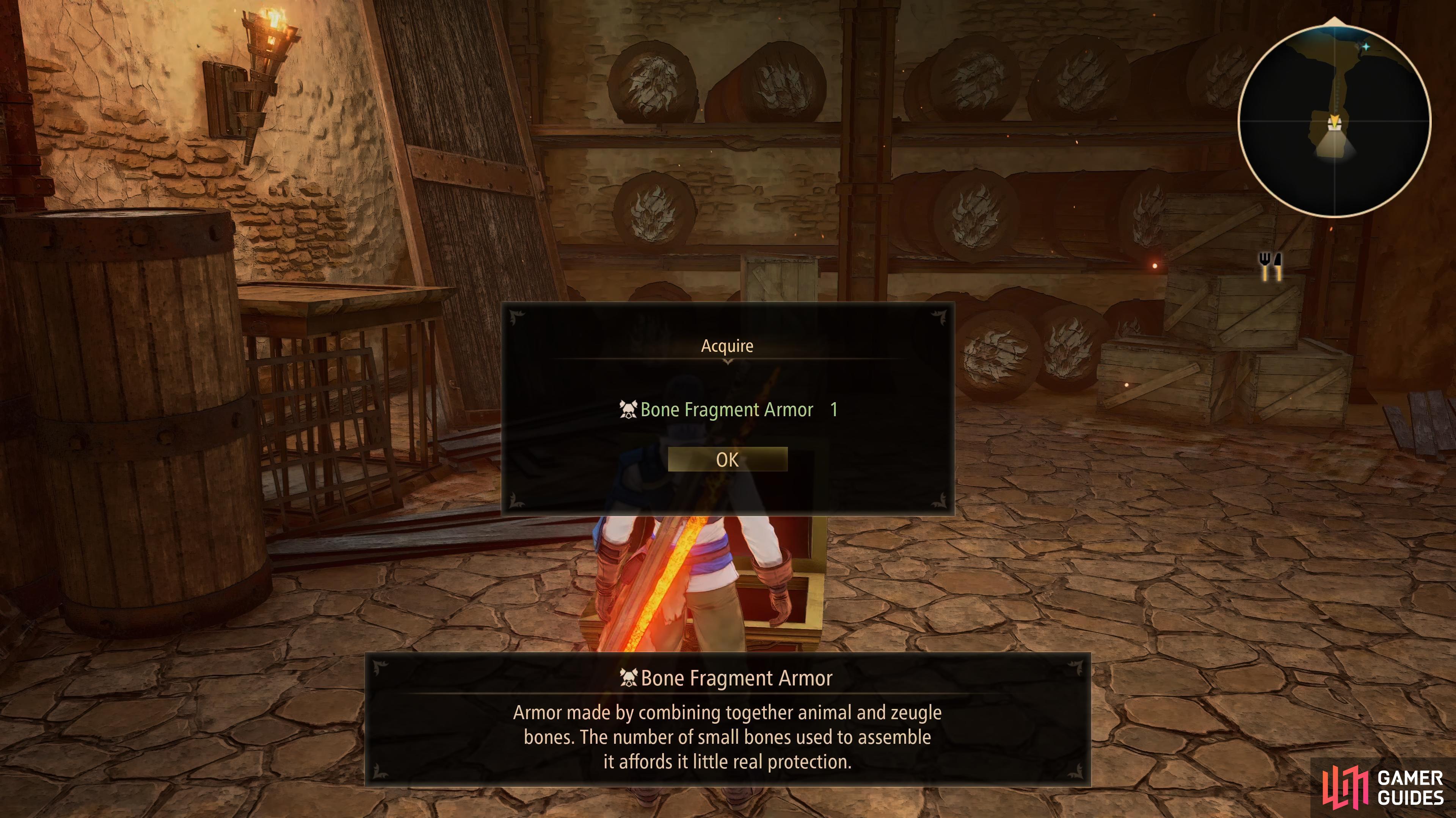 You'll find some new armor for Iron Mask in the southern room
