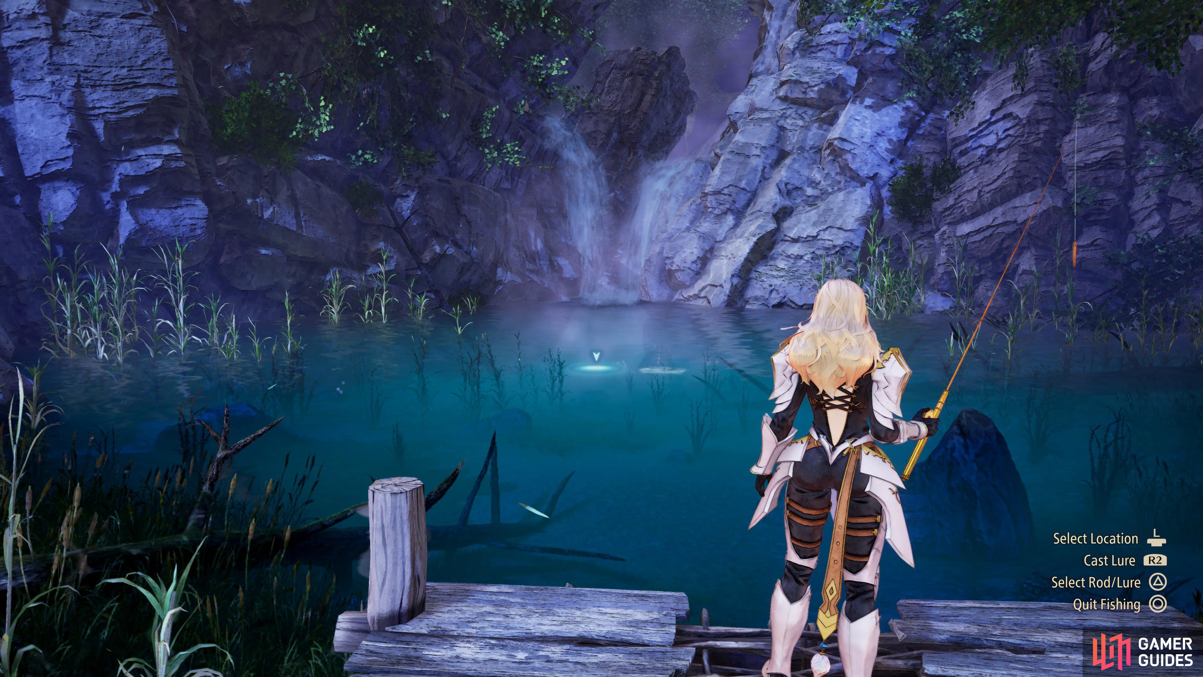 Where to find all fishing rods and lures in Tales of Arise.