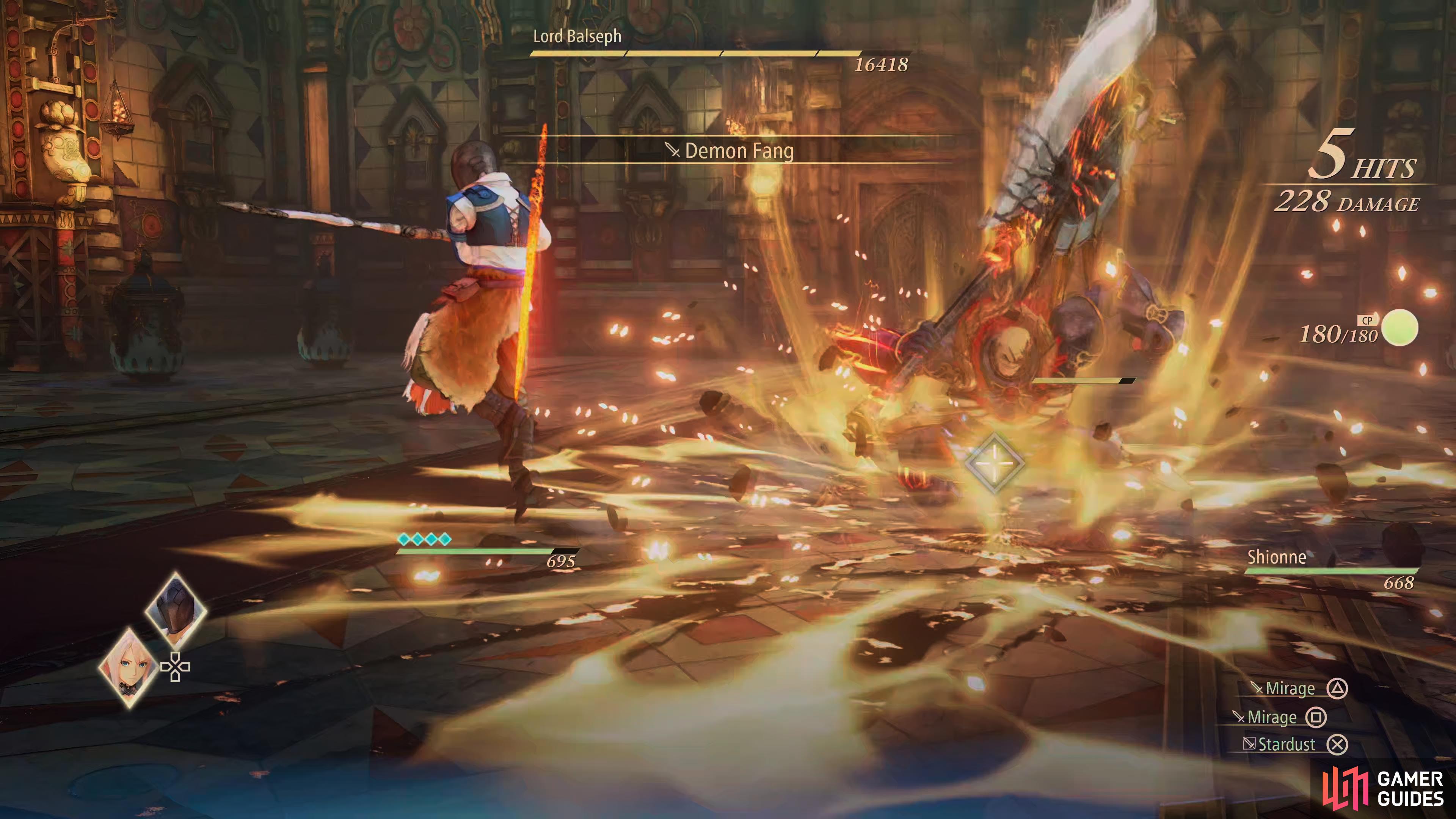 the Ground Pound will deal large damage should it strike you.