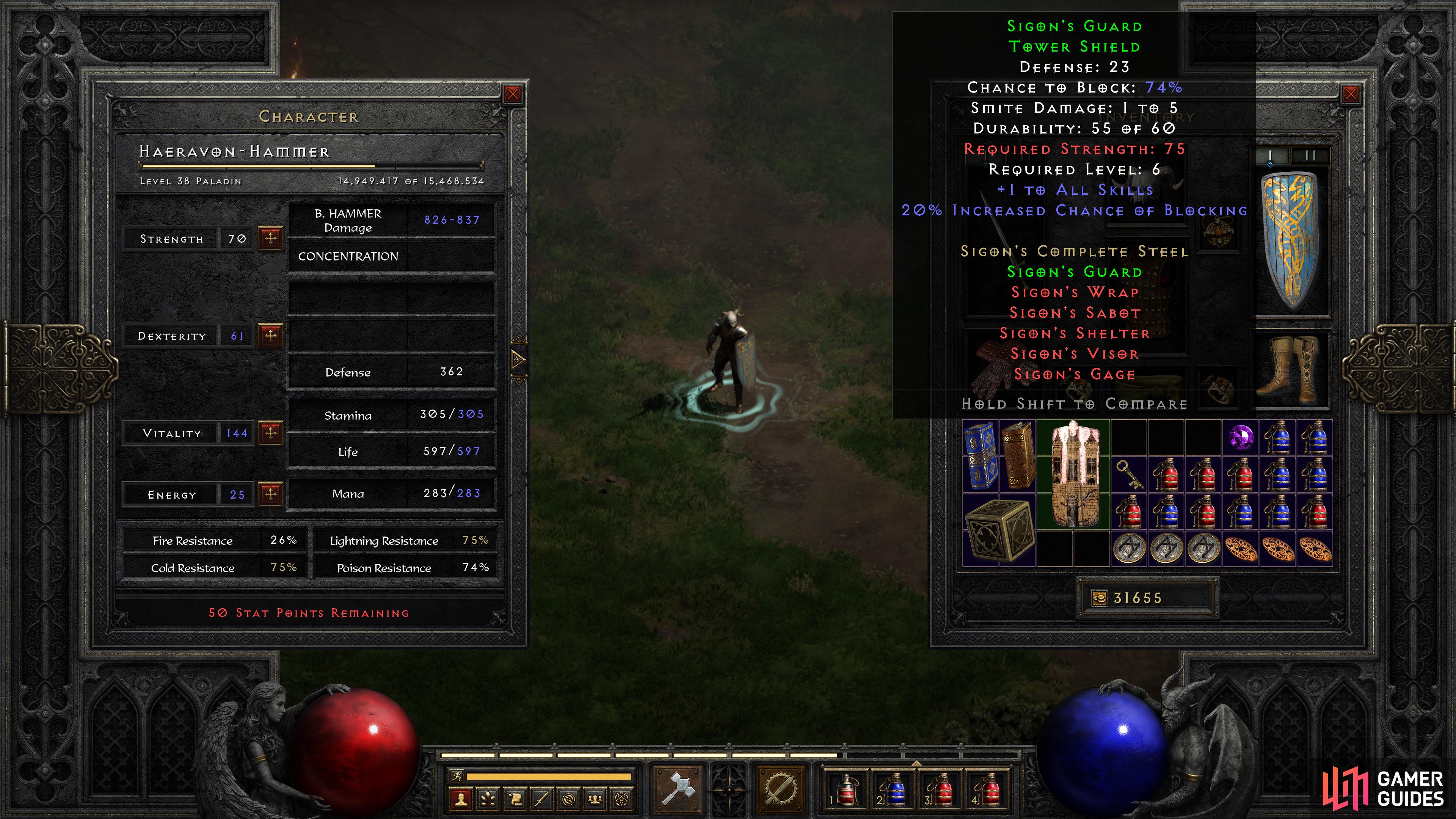 Stat Points Builds Overview Characters Diablo Ii Resurrected