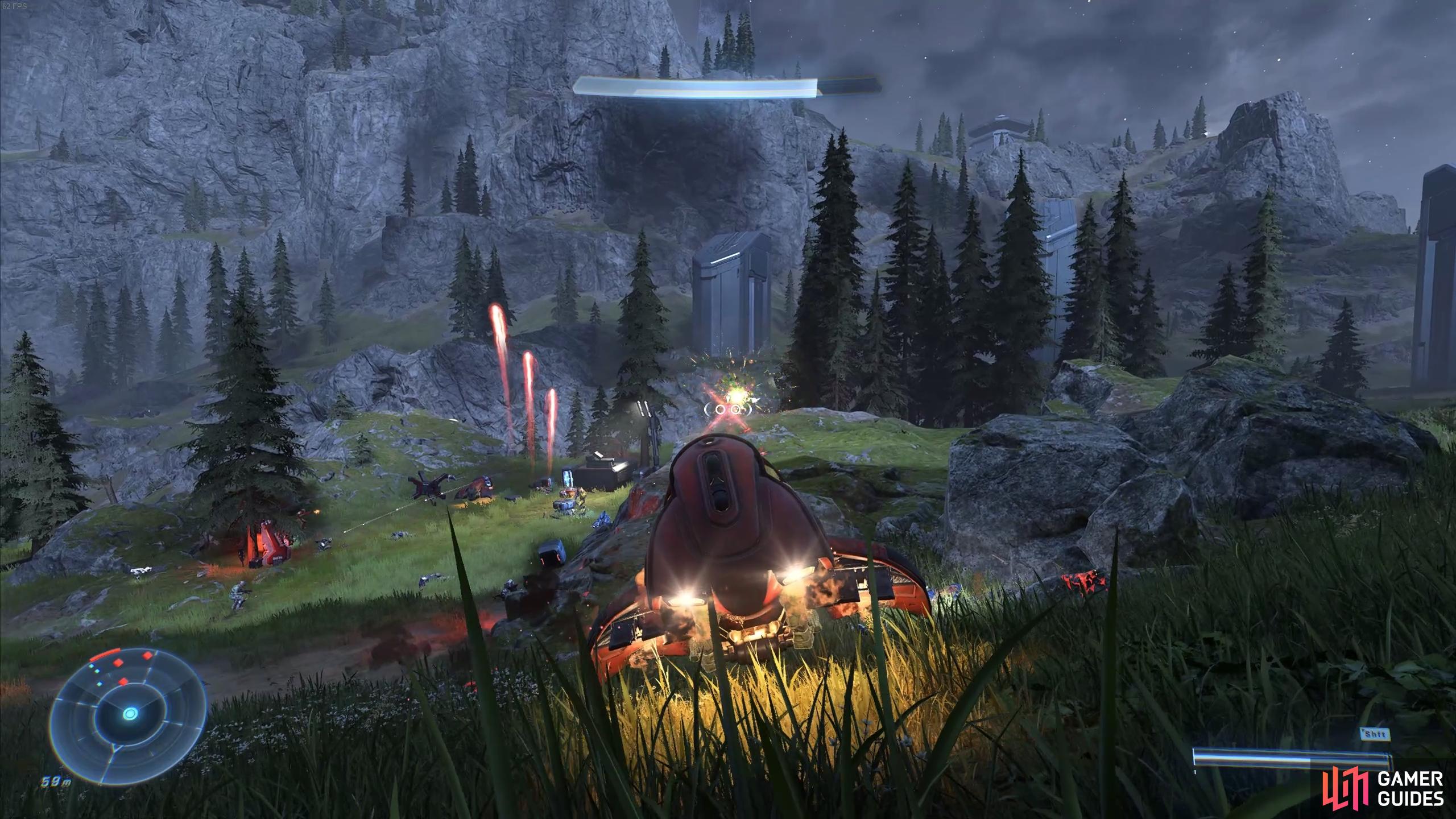 The Ghost can be used to quickly dispatch additional enemies in the area.