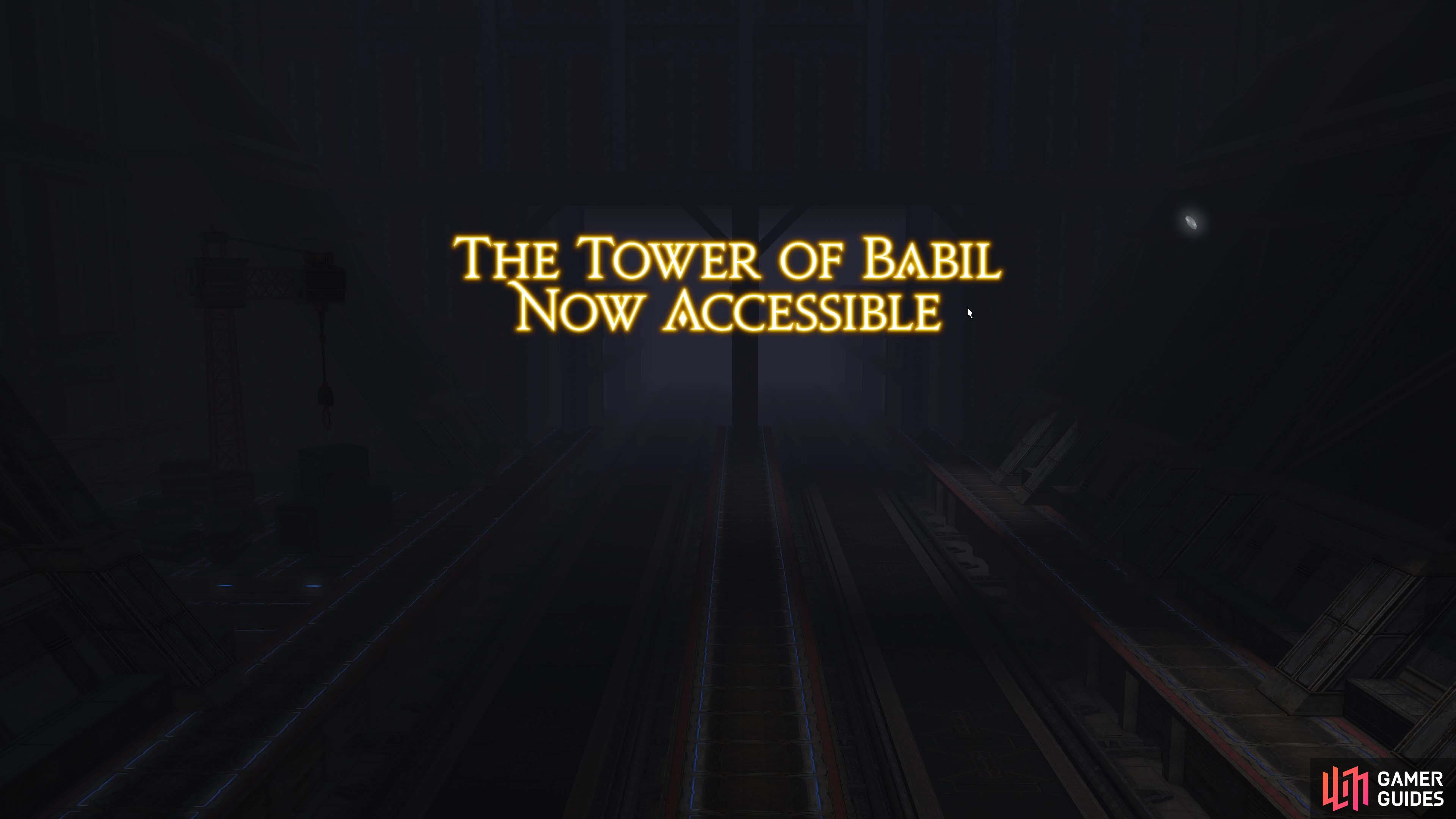 The Tower of Babil