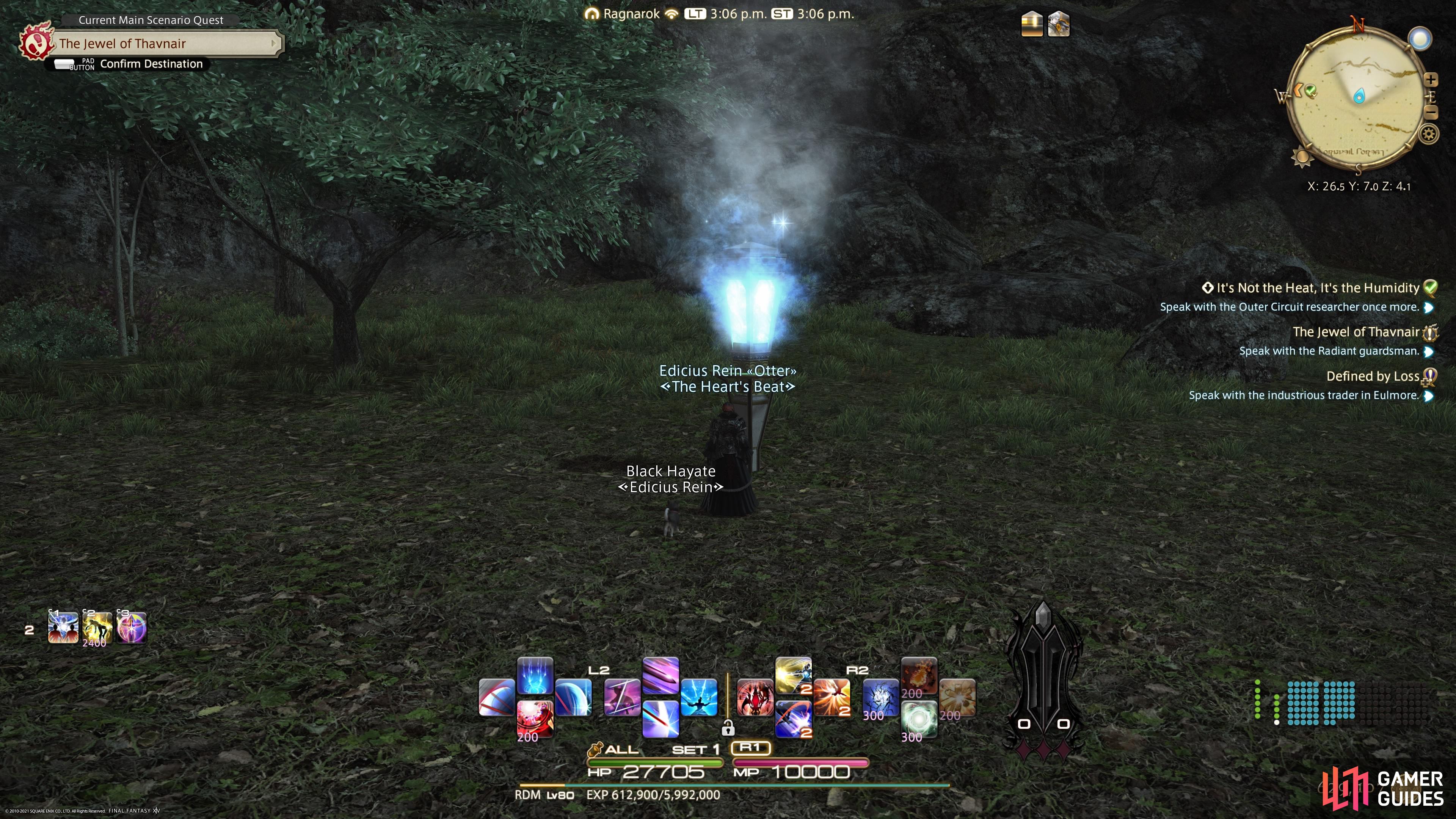 Head to Monveil Forest