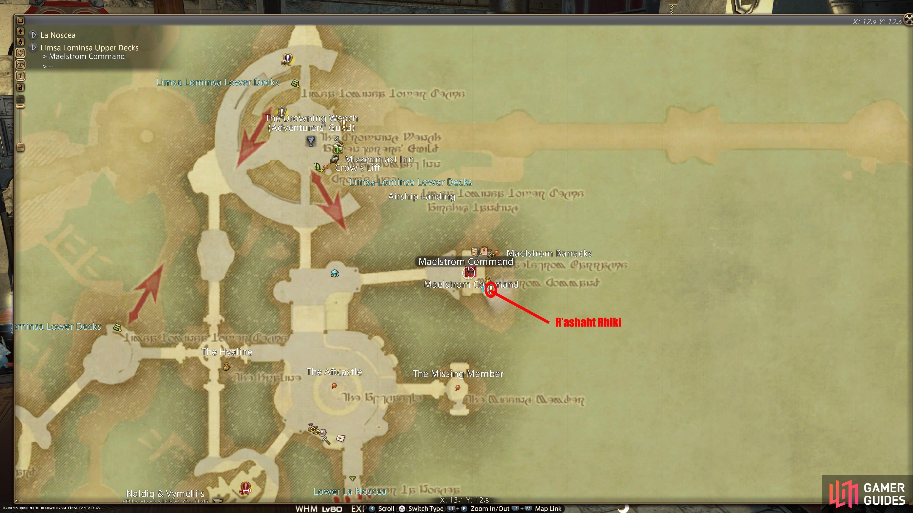 You can find the Maelstrom Command near The Aftcastle mini-aetheryte in Limsa Lominsa.