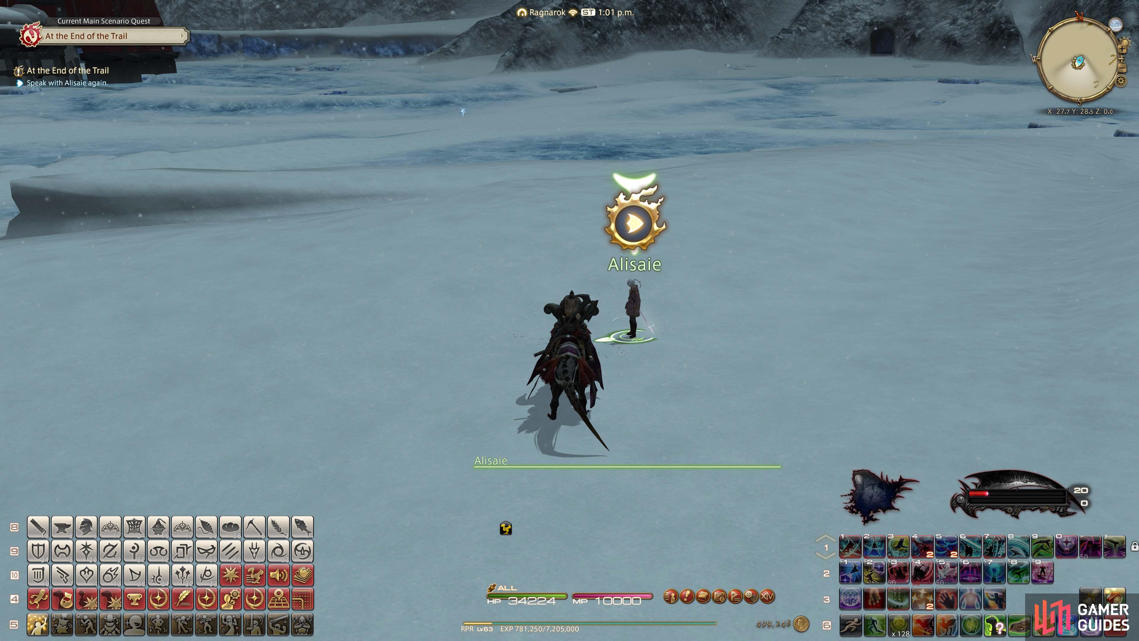 At the End of the Trail FFXIV: A Journey Filled with Surprises