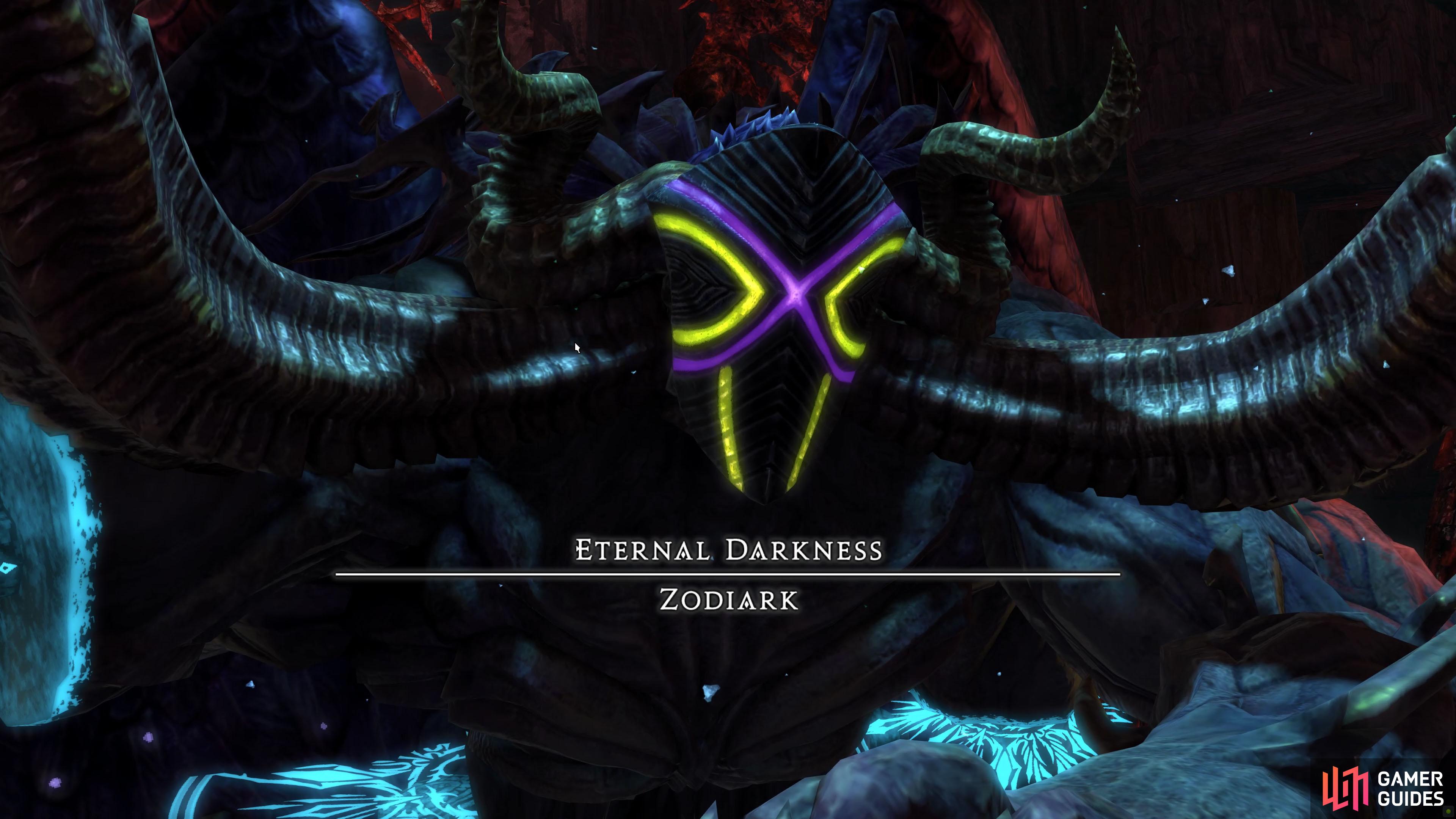 Zodiark is the first trial in the Endwalker expanison.
