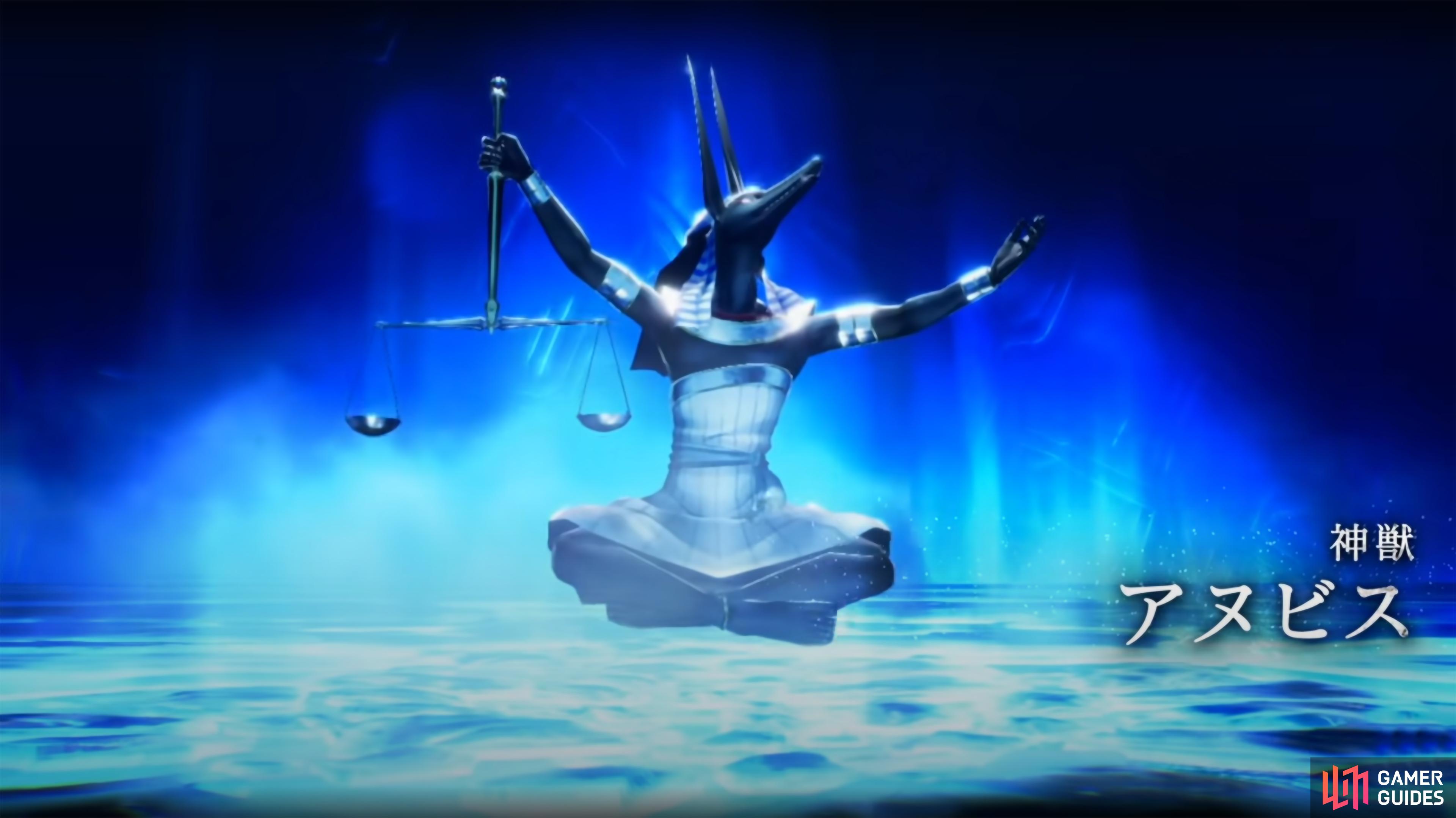 Anubis in Shin Megami Tensei V.