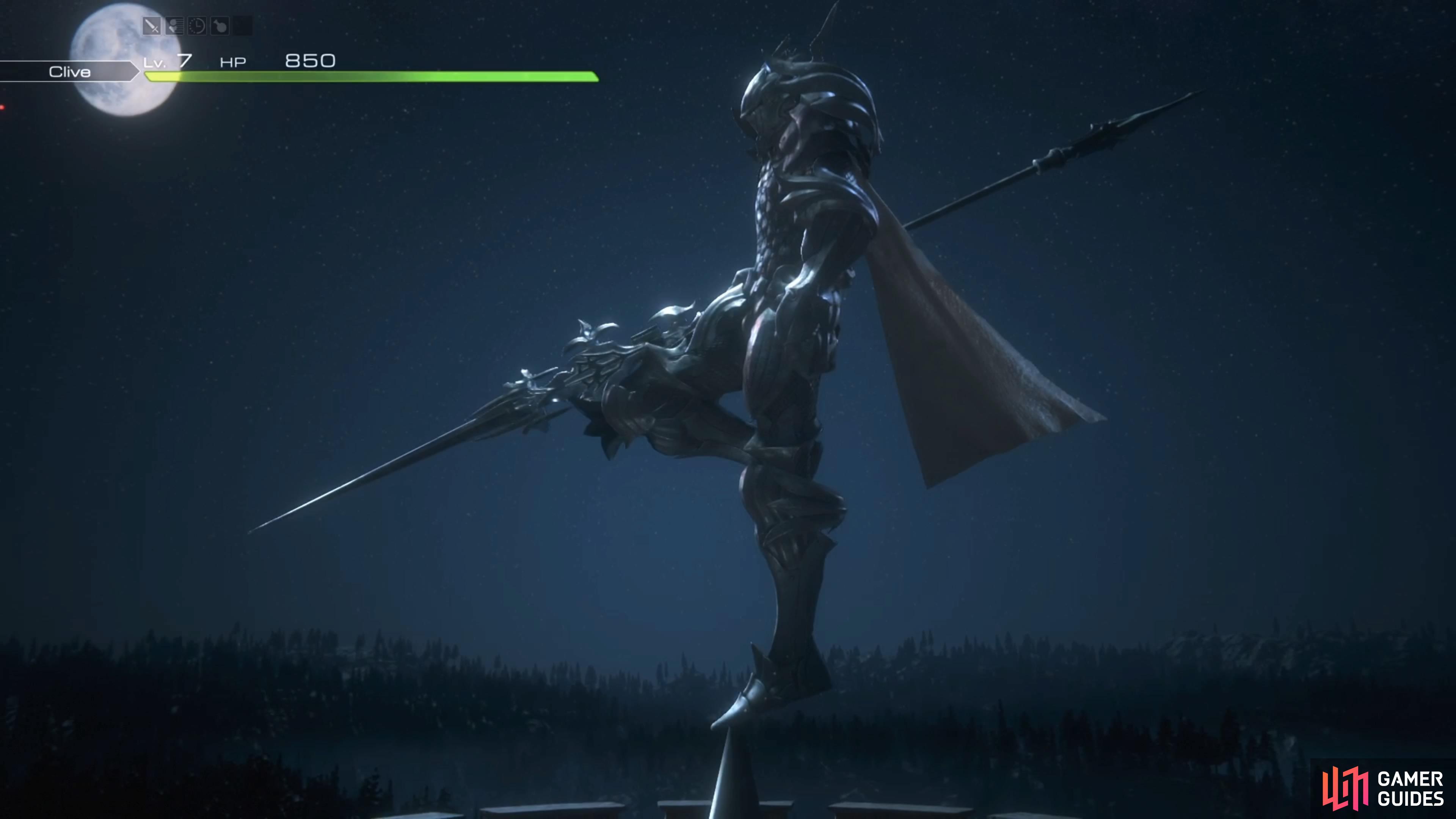 The Knight of the Blinding Dawn certainly knows how to make an entrance.