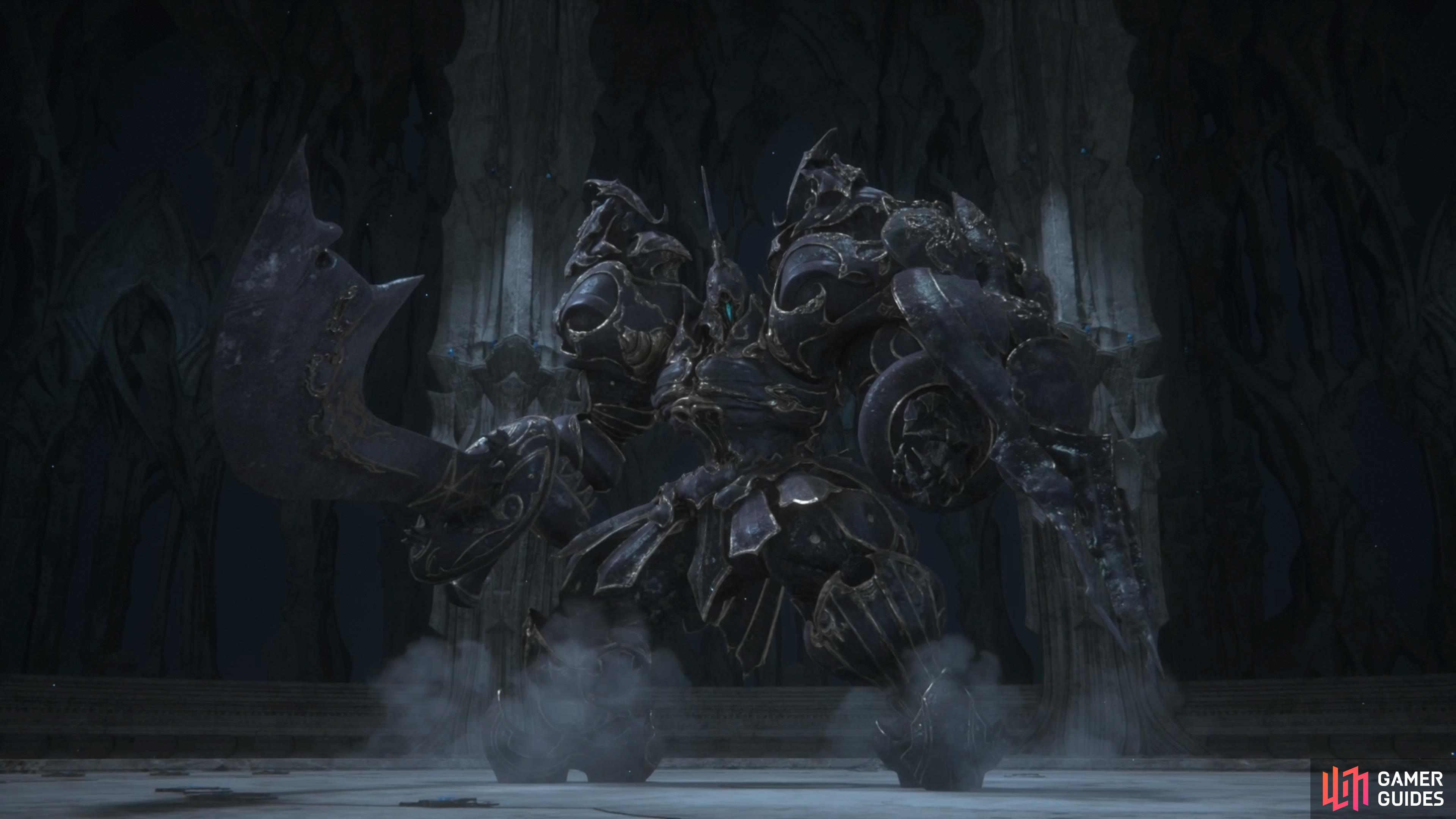 The Iron Giant boss in FF16 definitely looks imposing.