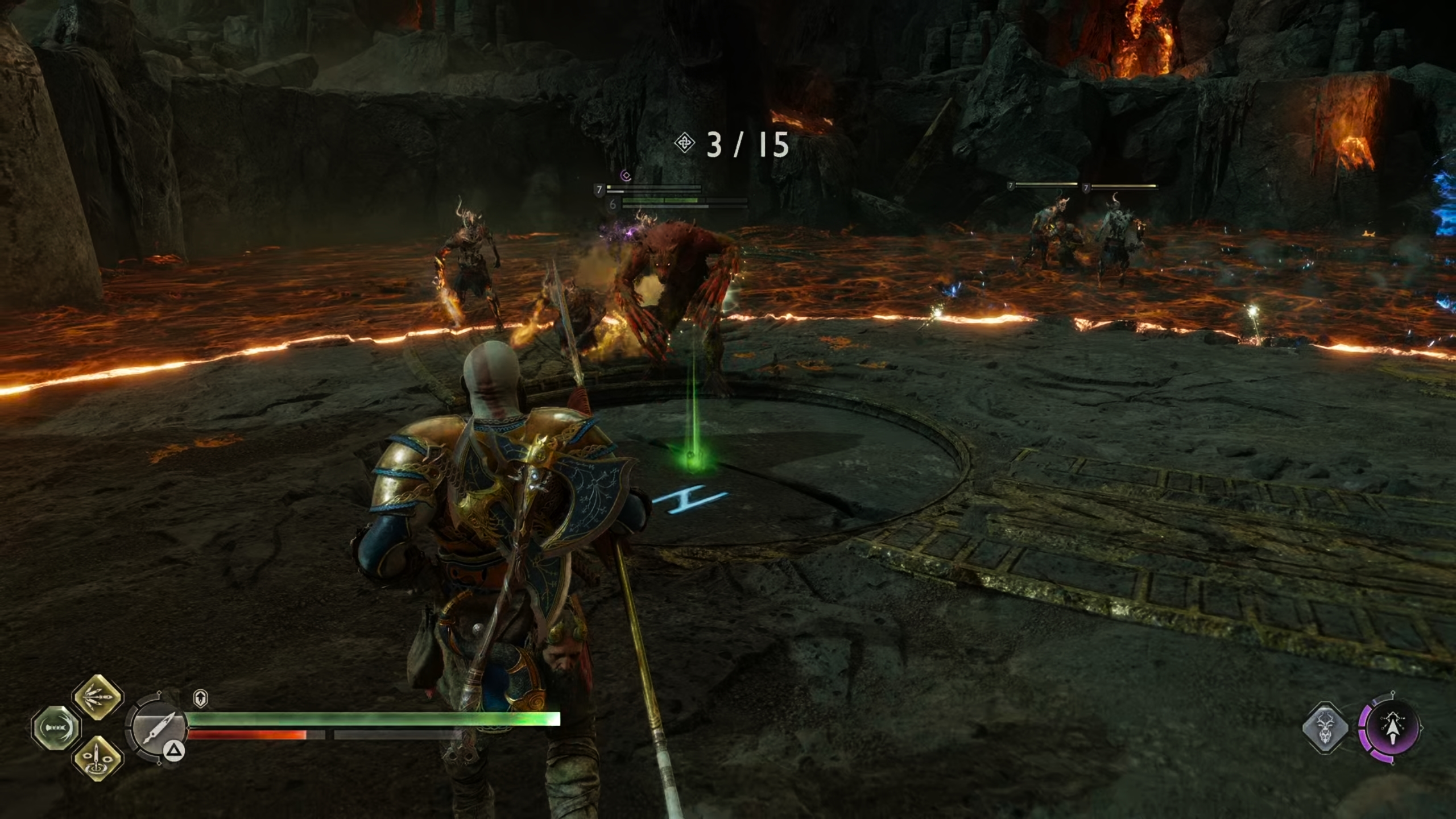 Try to goad enemies into the ring before killing them, even if your companion is outside the ring.