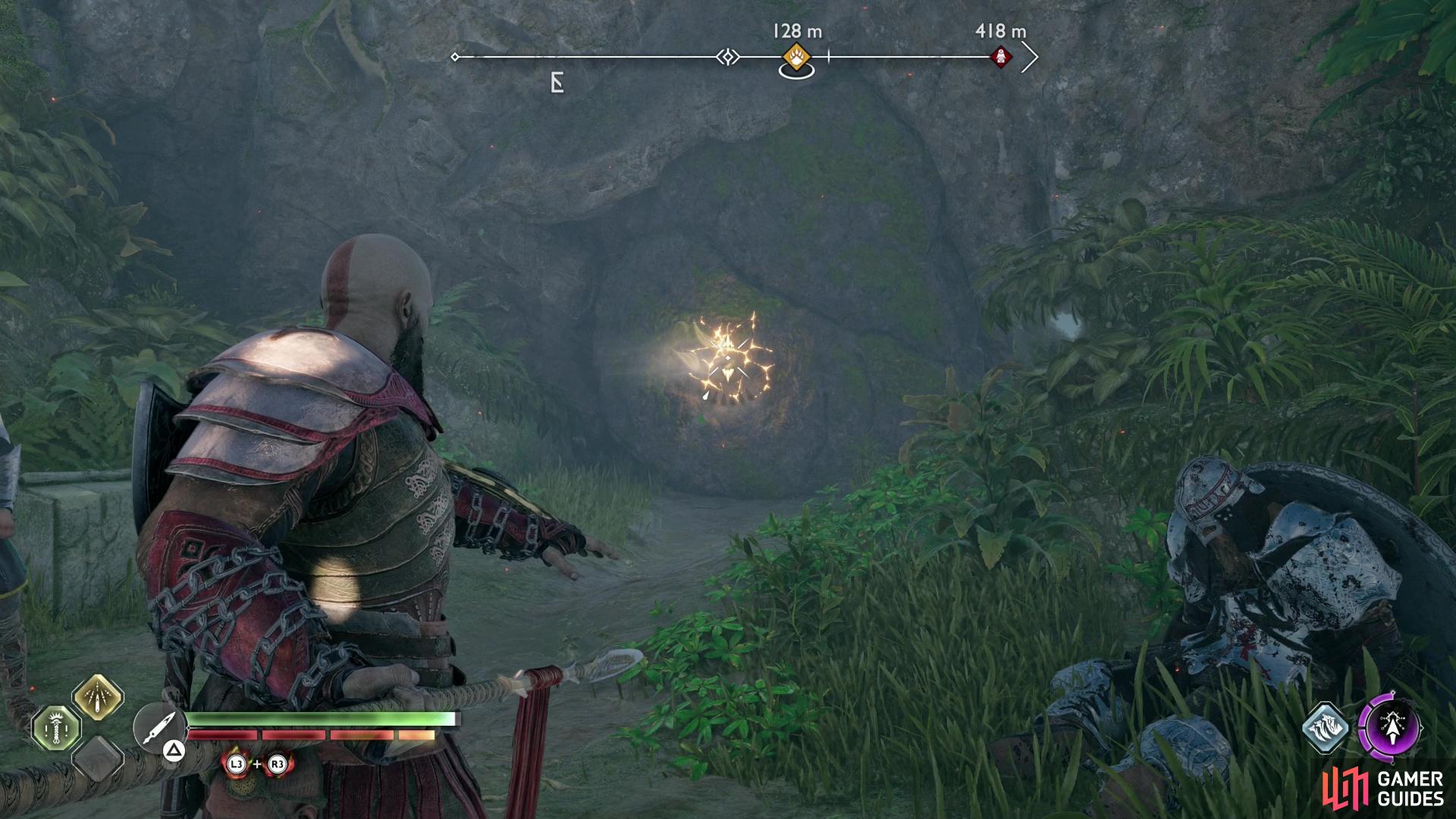 You'll need to Draupnir Spear to fully explore the Eastern Barri Woods.