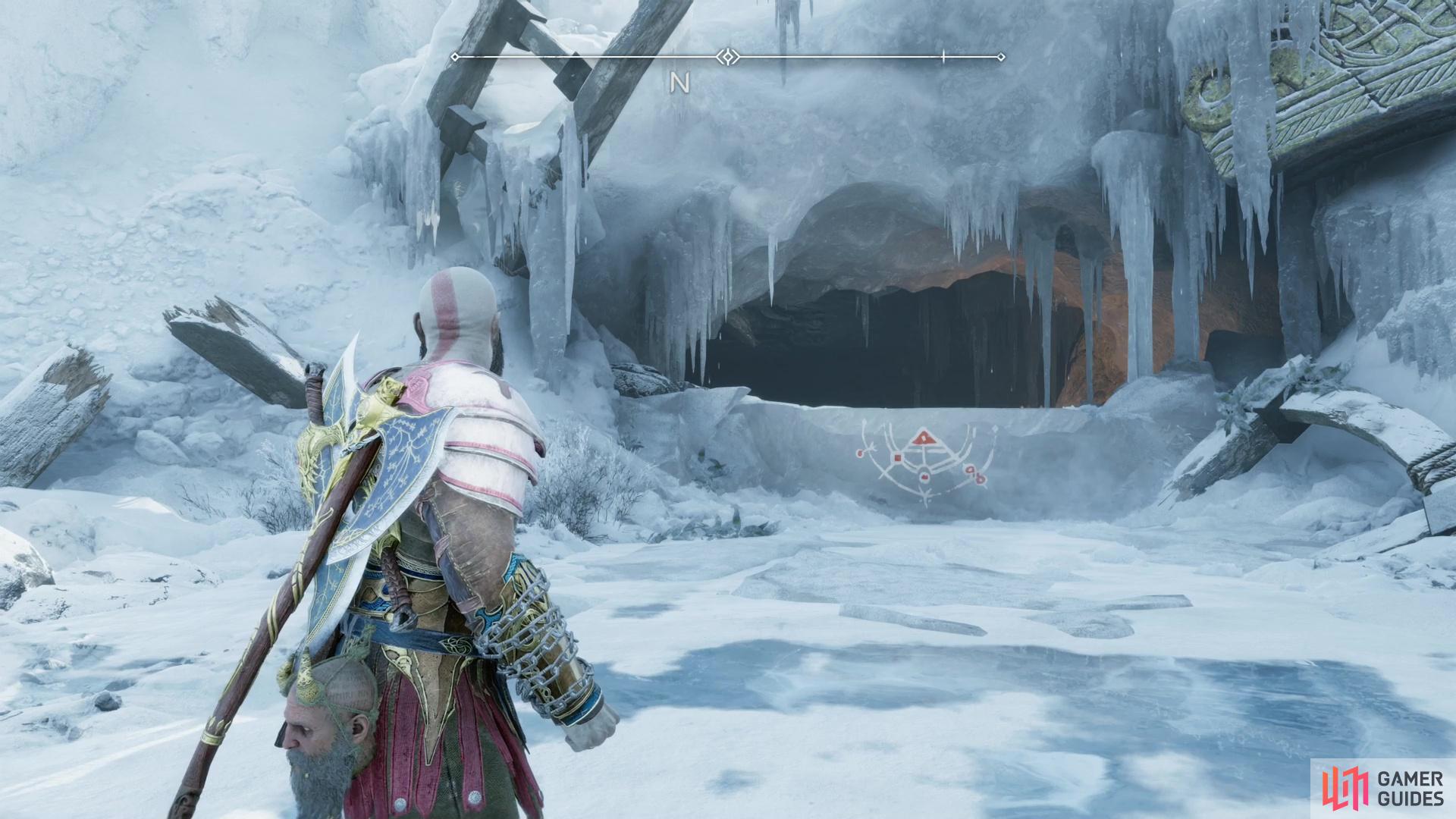 You can find the entrance to the cave housing the Raider Hideout northeast of Tyr's Temple.
