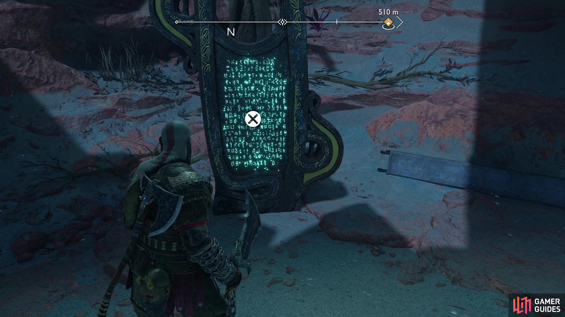 you can also find the Lore Marker "The Tower's Purpose".