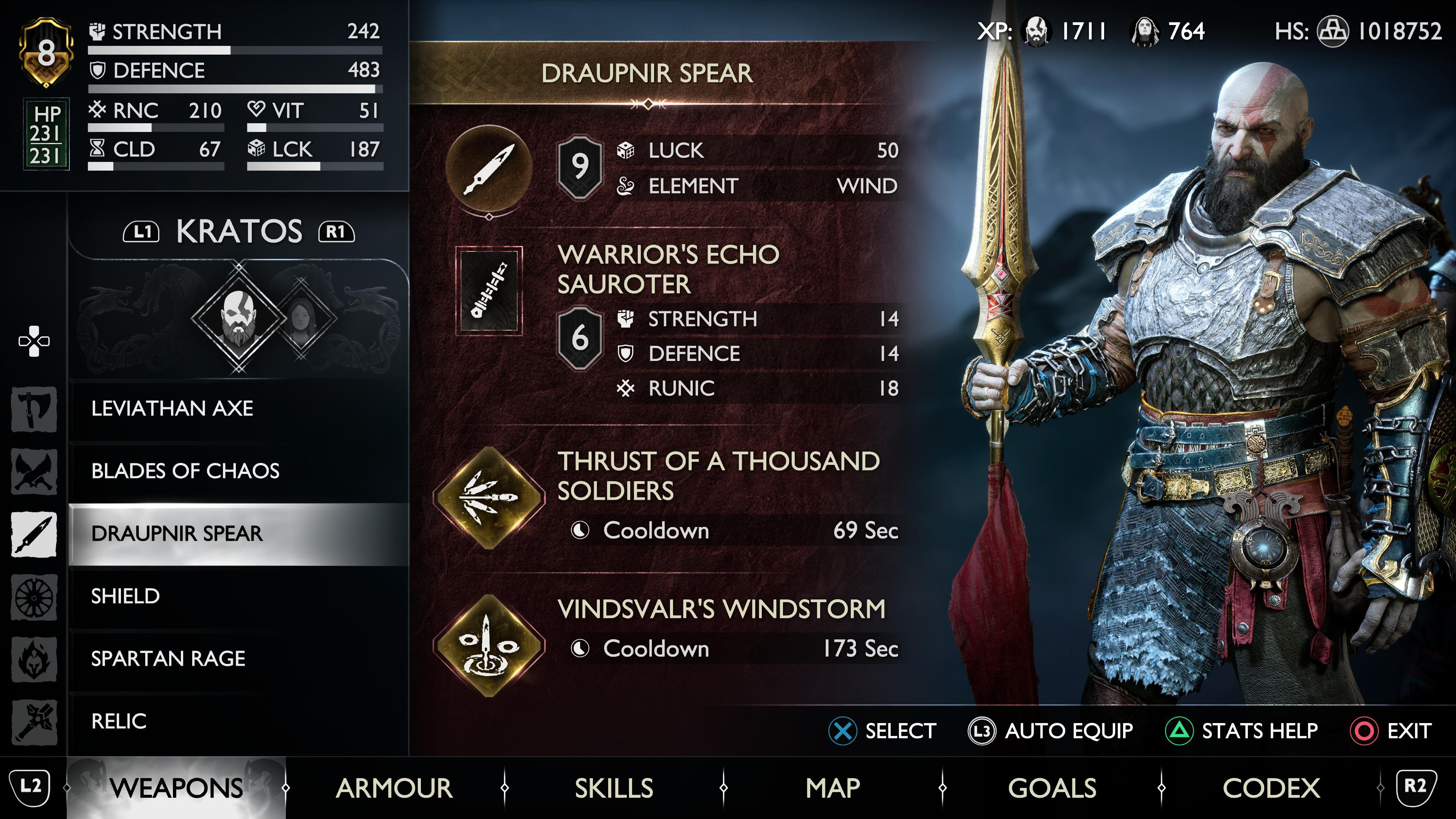 The Weapon and Hilt will normally supplement your build, although it isn't 100% necessary.
