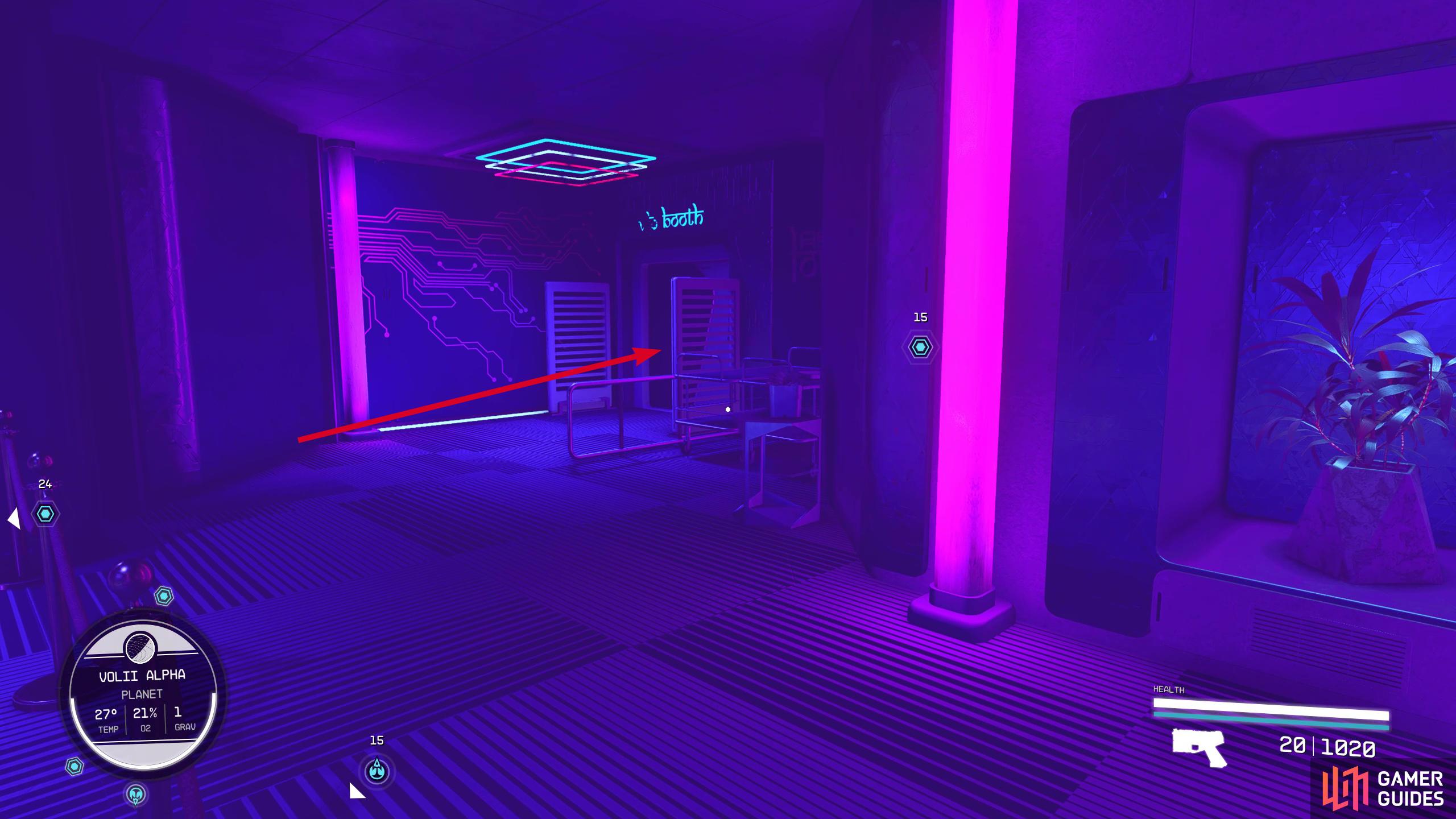 Nina’s presentation can be found in the VIP booth on the second floor. This can be found by heading left when exiting the elevator.