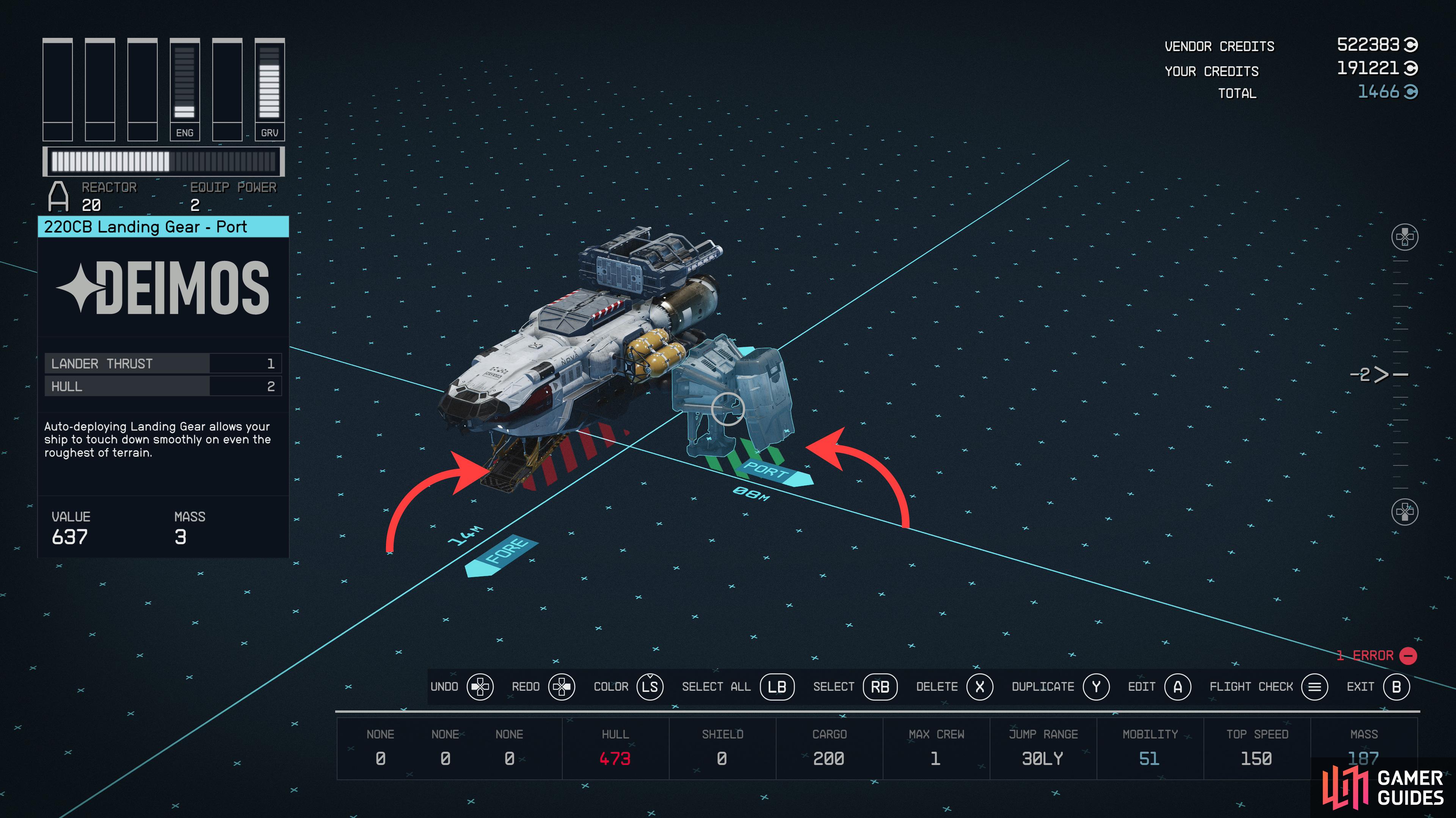All Ship Errors and Warnings in Starfield - How to Fix Ship Builder