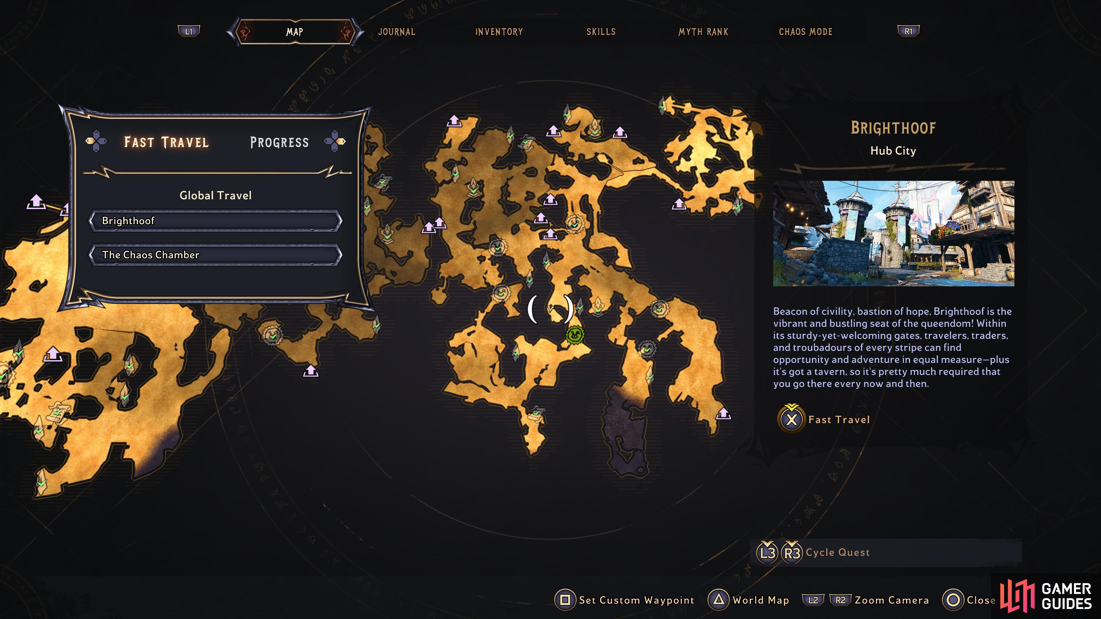 Head to this location of the Overworld 