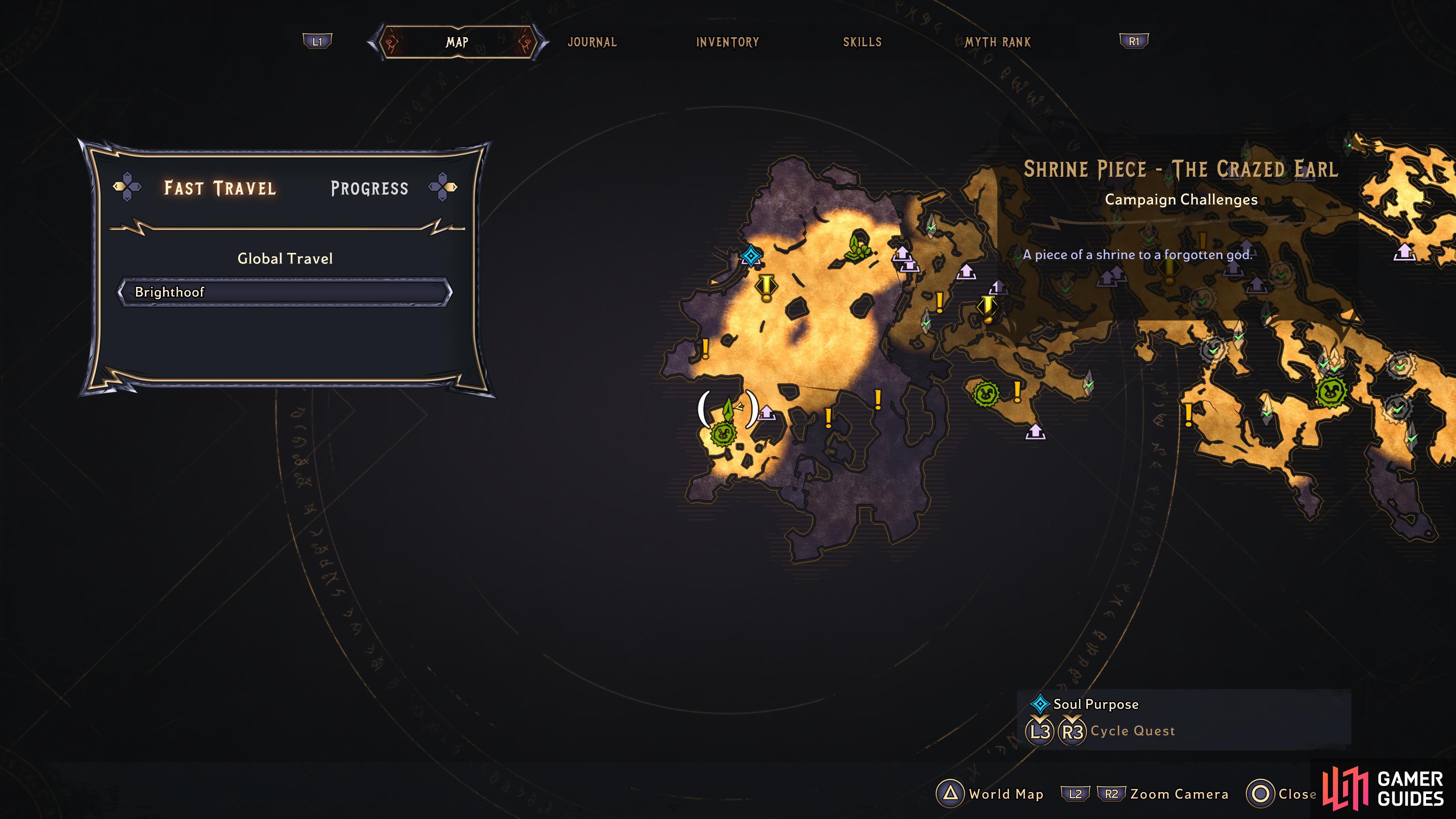 Head to this location in the Overworld