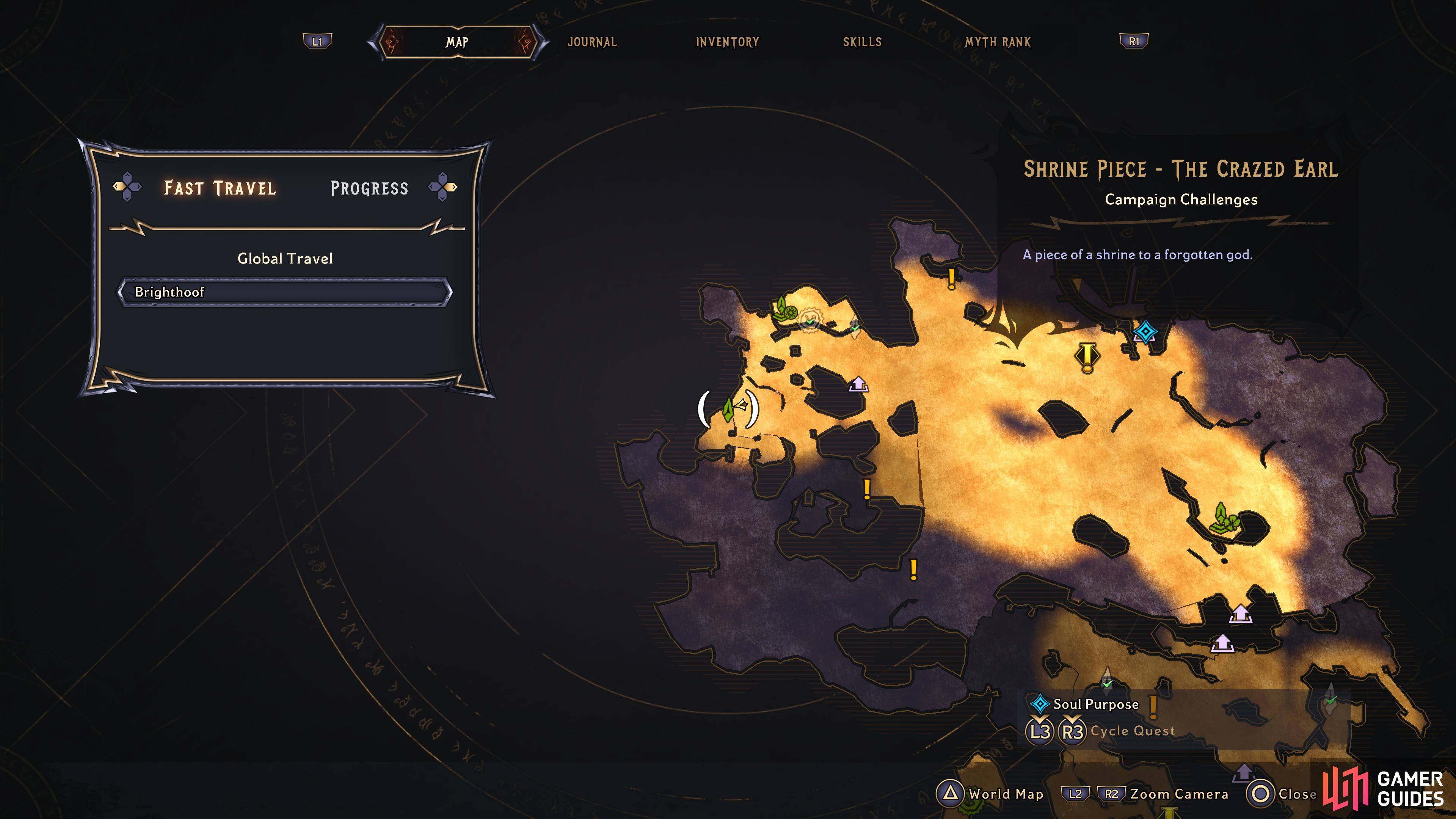 Head to this location in the Overworld