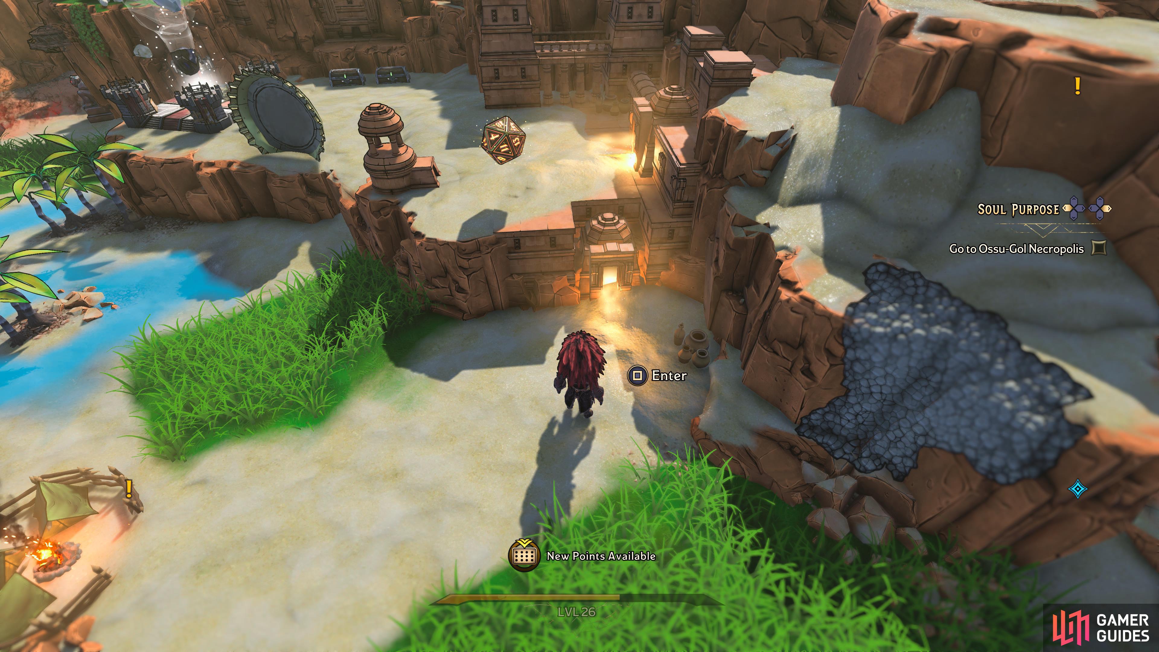 and complete this dungeon to the right of Sunfang Oasis 