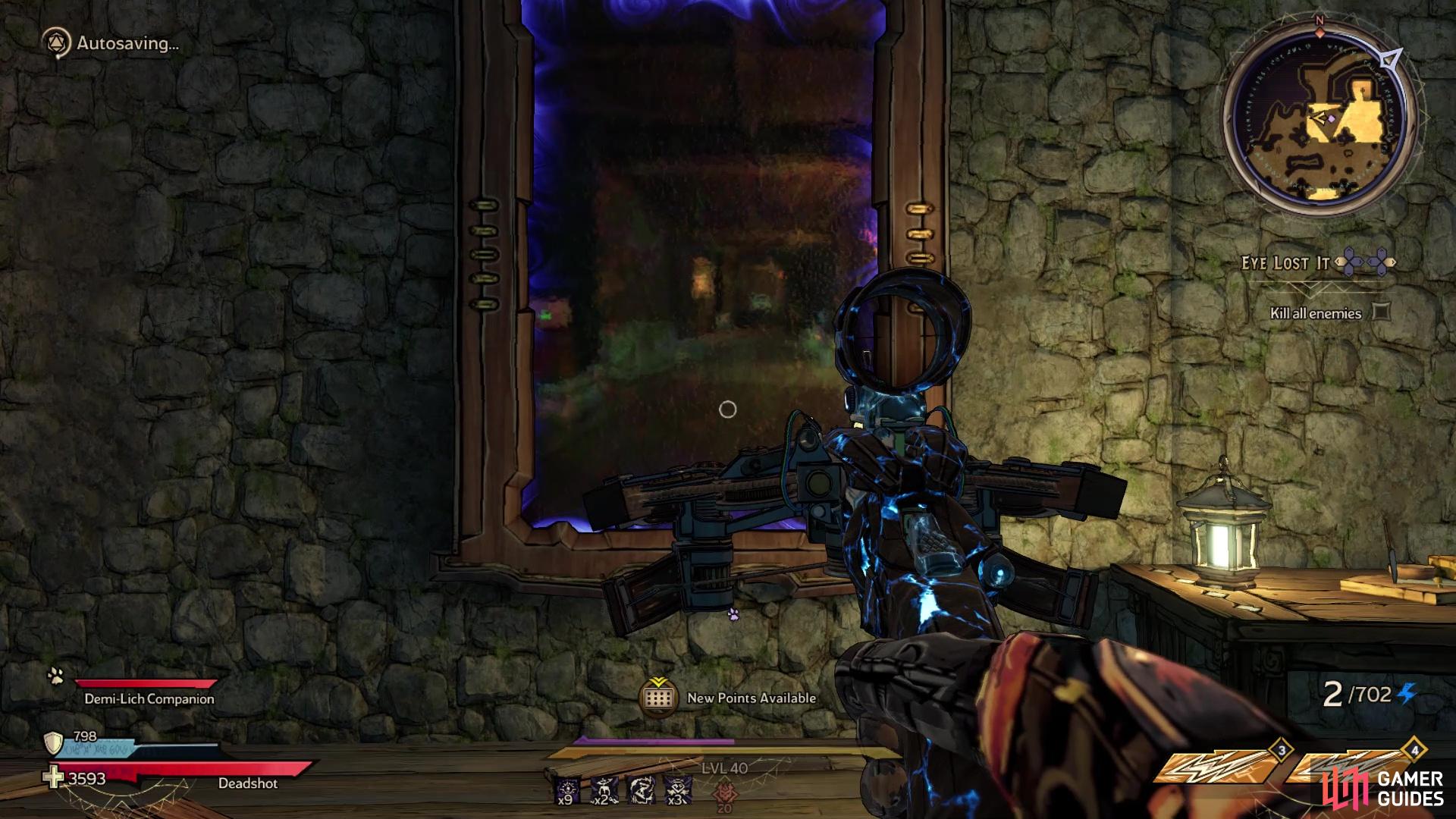 This mirror is really a portal
