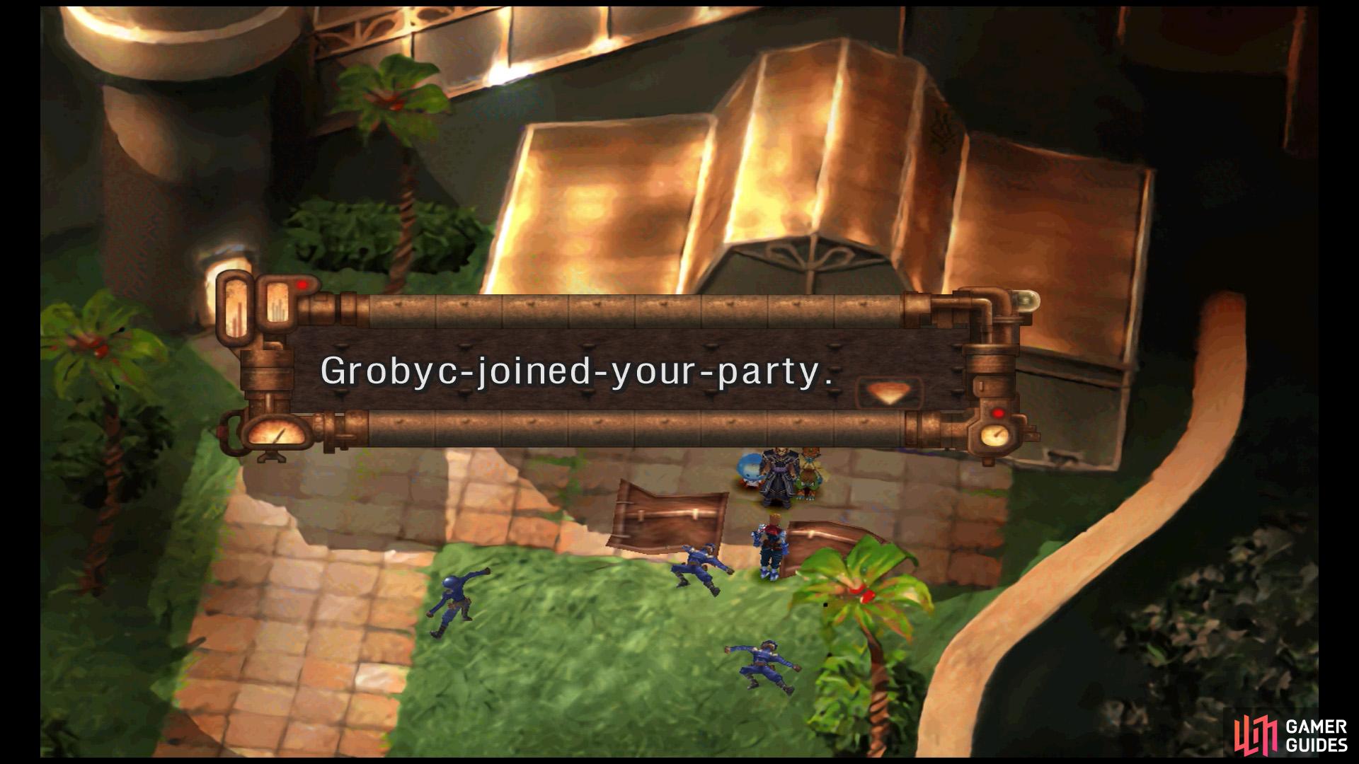 Chrono Cross Characters: Grobyc