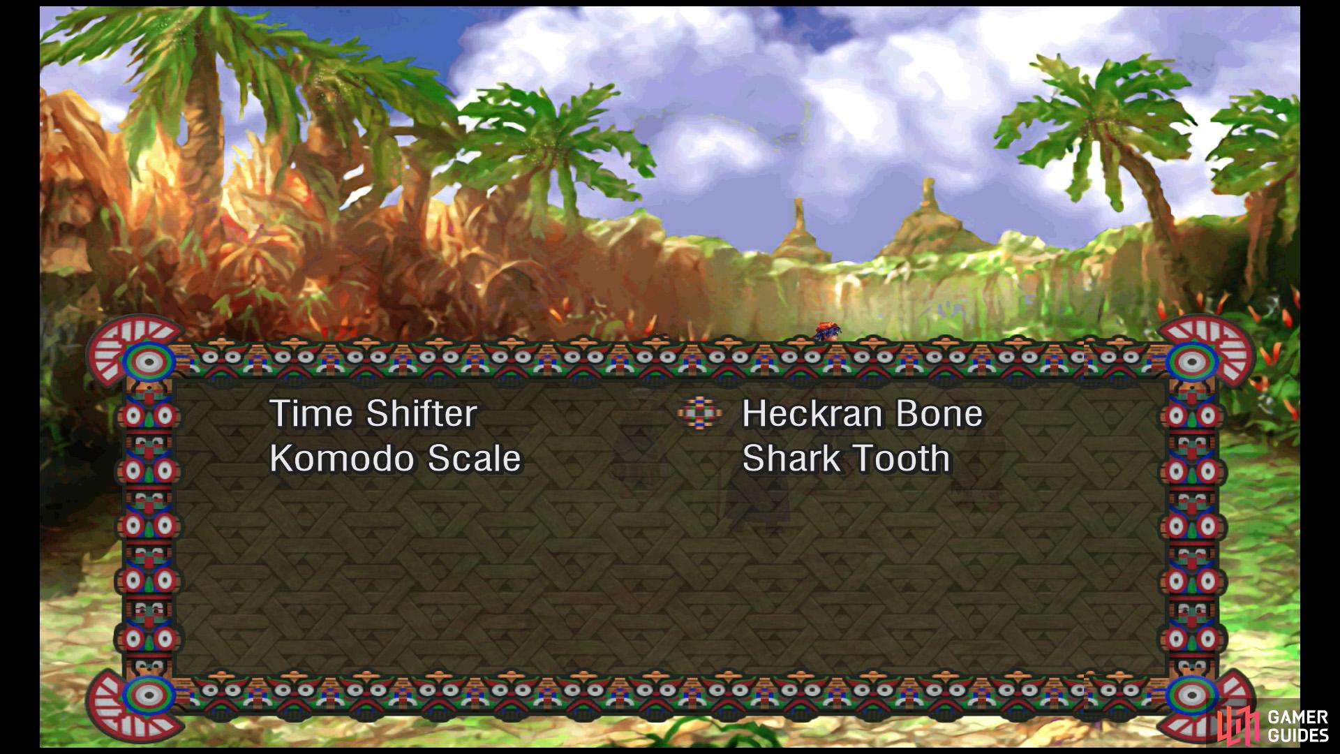 Get close to Poshul, then bring up the Key Items menu and select the Heckran Bone.