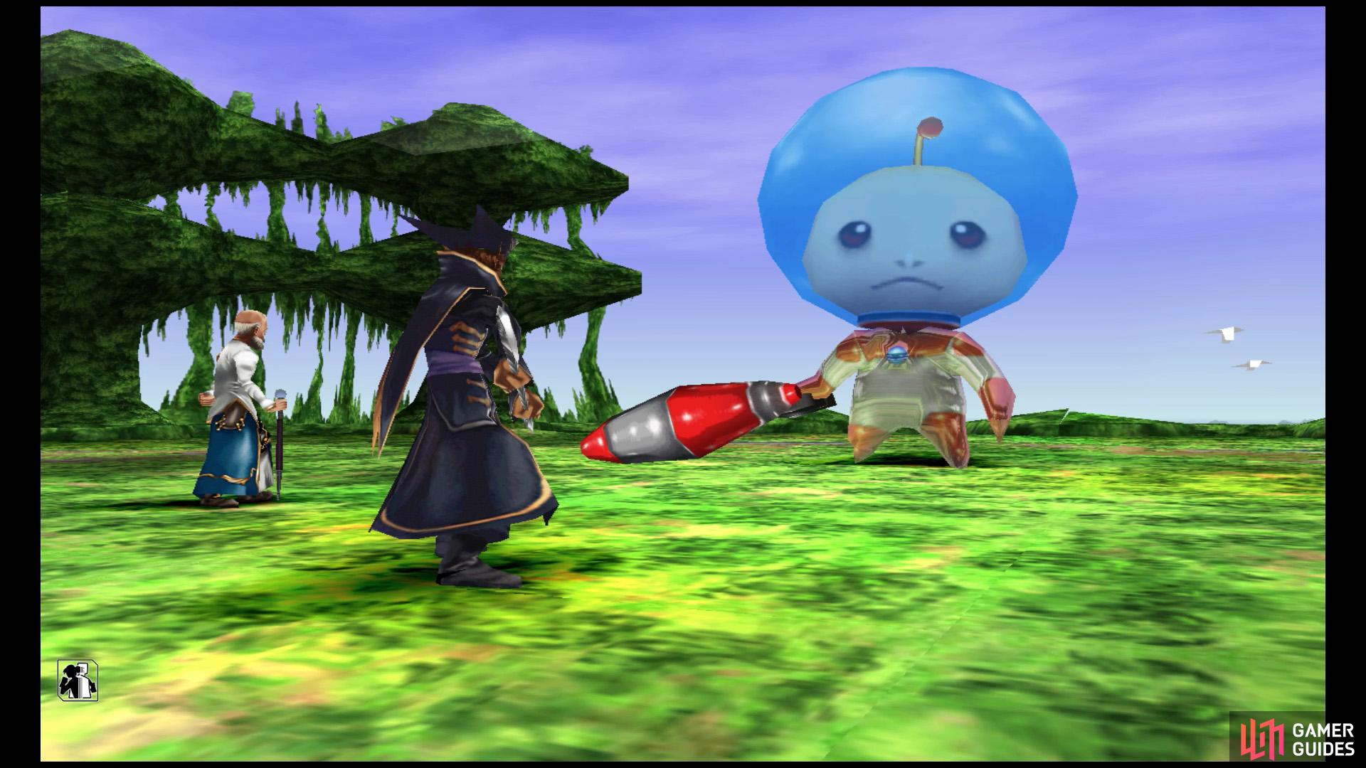 SandSquirt (サンドラ) Normal State Animations #chronocross