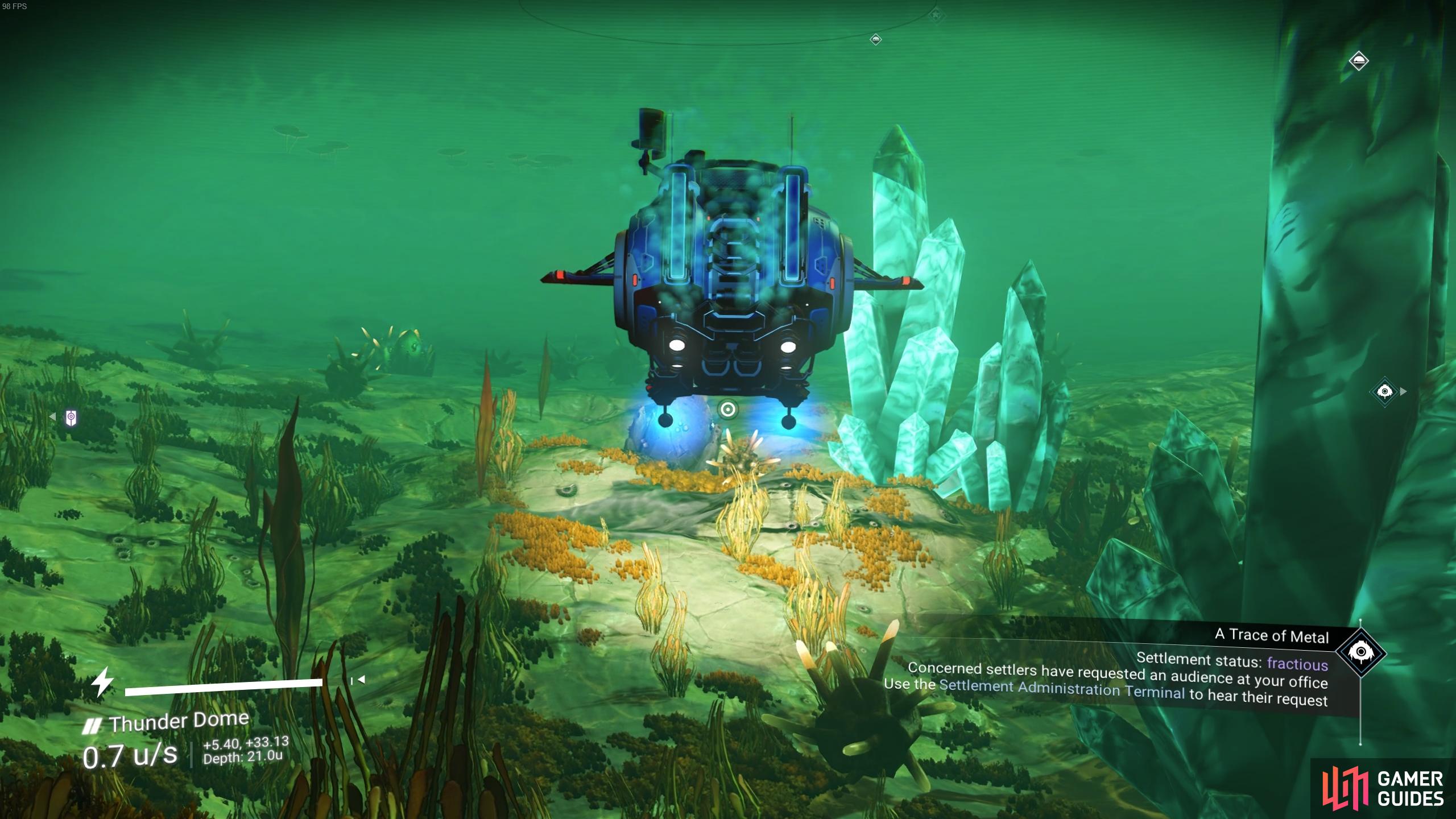 The Nautilon is perfect for deep-water exploration.