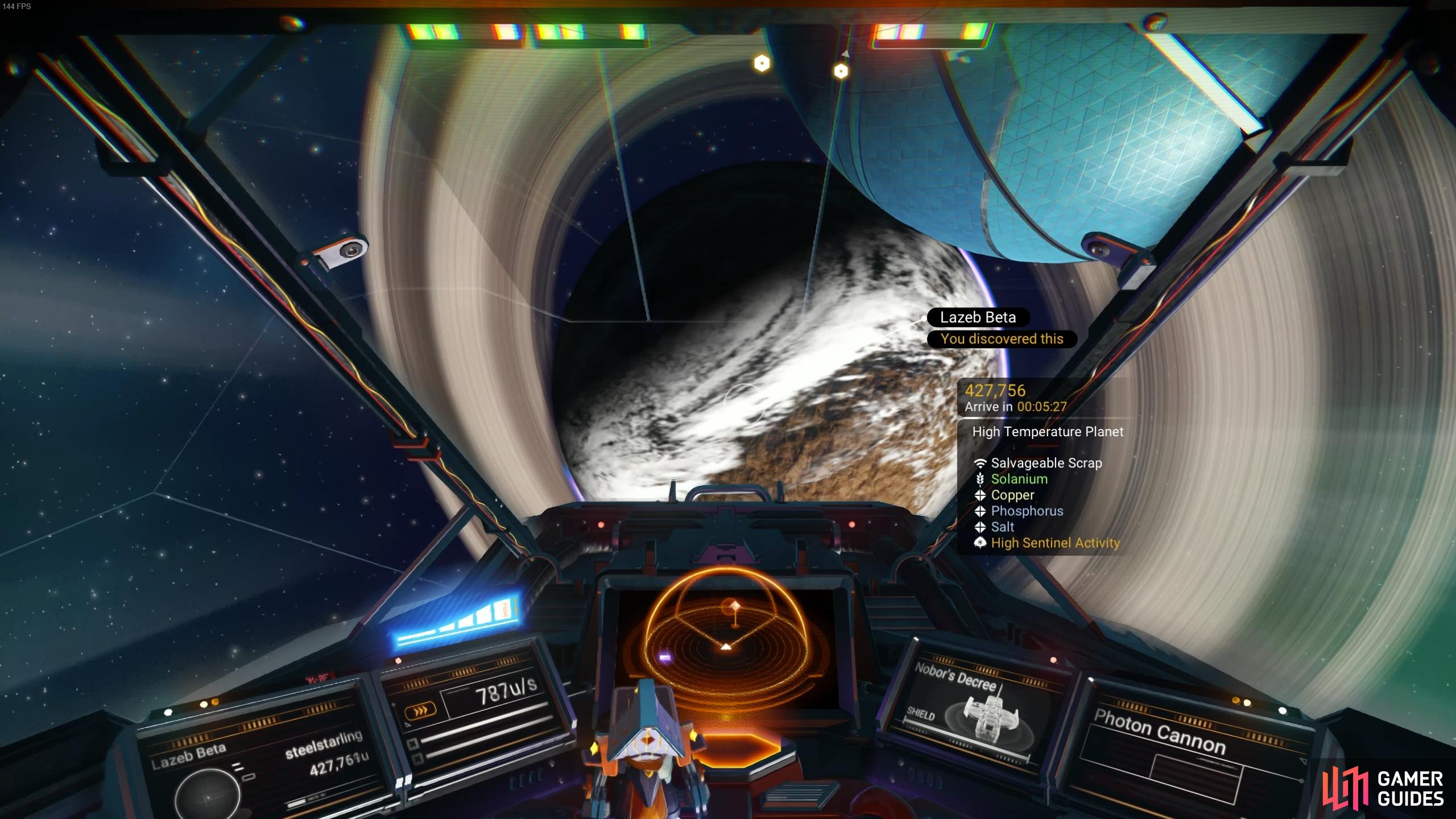 You can scan a planet from your starship to check whether it has Phosphorus present.