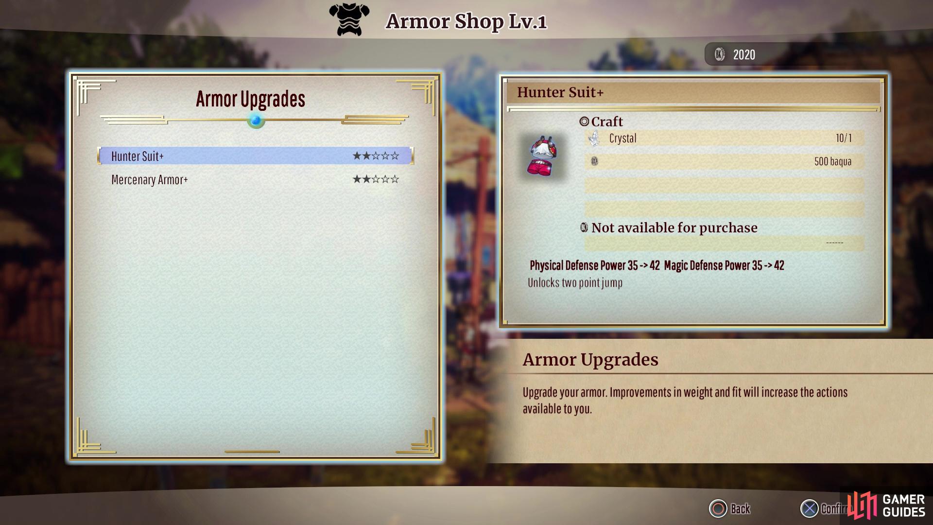 The Armor Shop upgrades will give you a lot of movement abilities