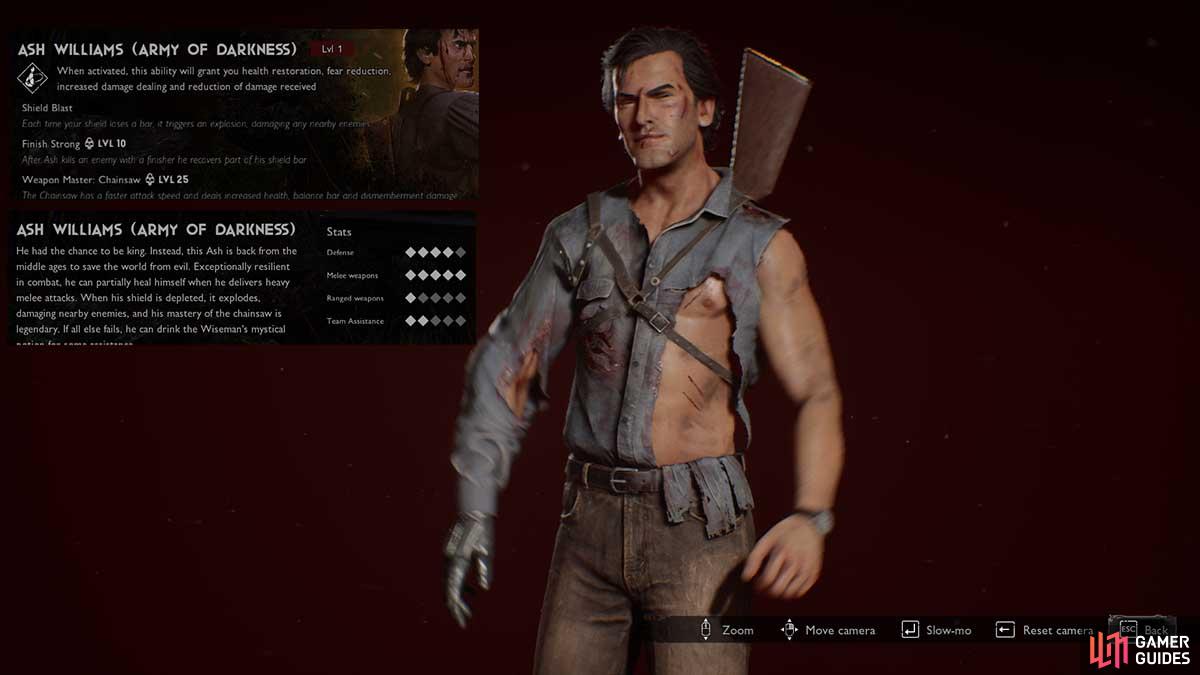 Ash Williams (Army of Darkness) Abilities and Skill Tree - Abilities and  Skill Trees - Characters, Evil Dead: The Game