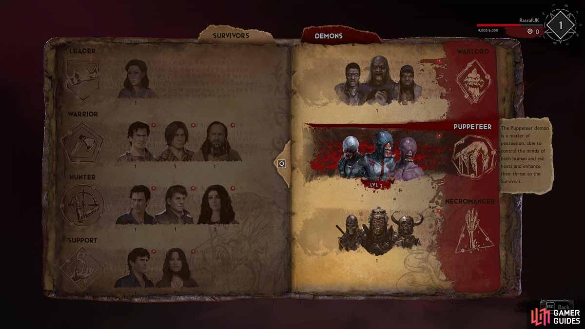 Evil Dead: The Game -- Quick tips guide for survivors and demons